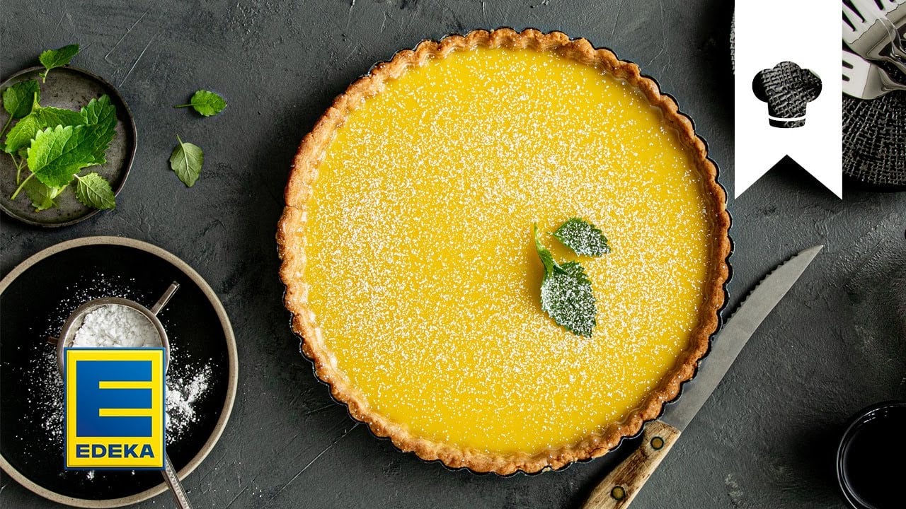 Zitronen-Tarte Rezept YouTube Platzhalterbild für ein Video mit dem Titel 'Zitronen-Tarte Rezept '.