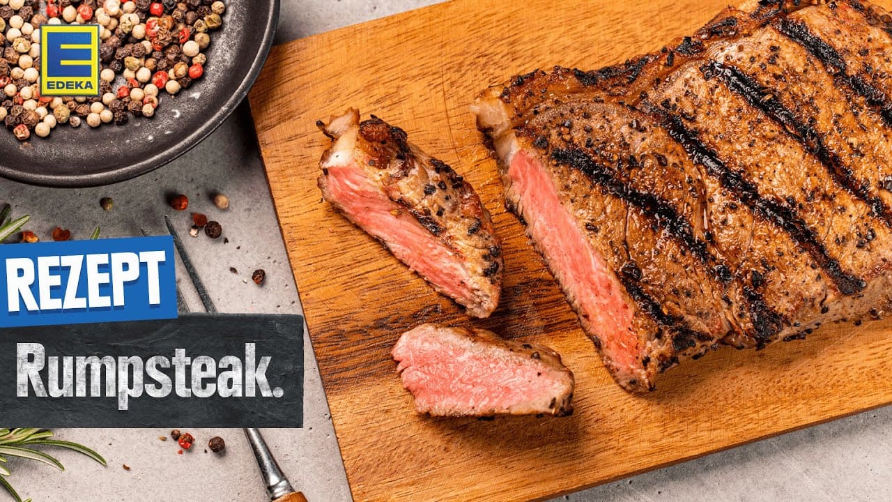 YouTube Platzhalterbild für ein Video mit dem Titel 'Rumpsteak grillen'.