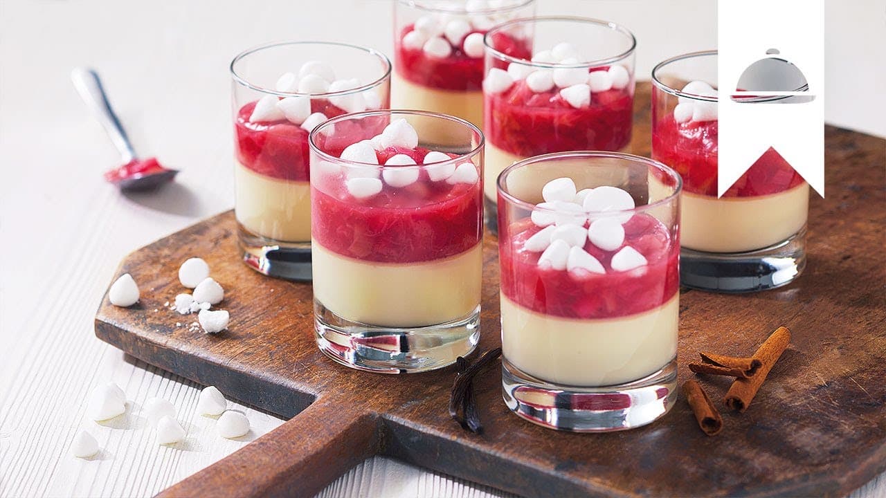 Rhabarber-Dessert YouTube Platzhalterbild für ein Video mit dem Titel 'Rhabarber-Dessert'.