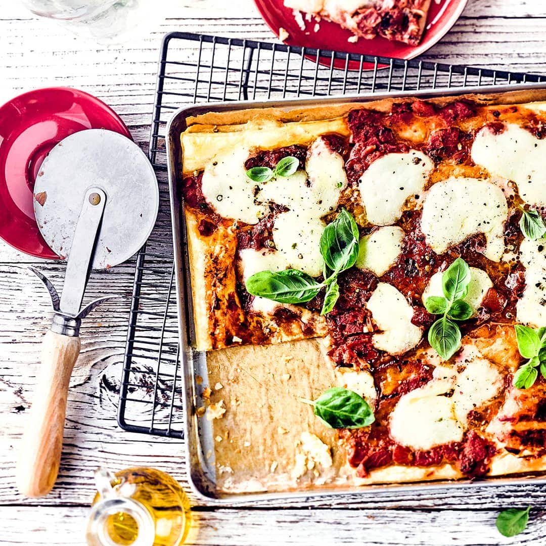 Blätterteigpizza