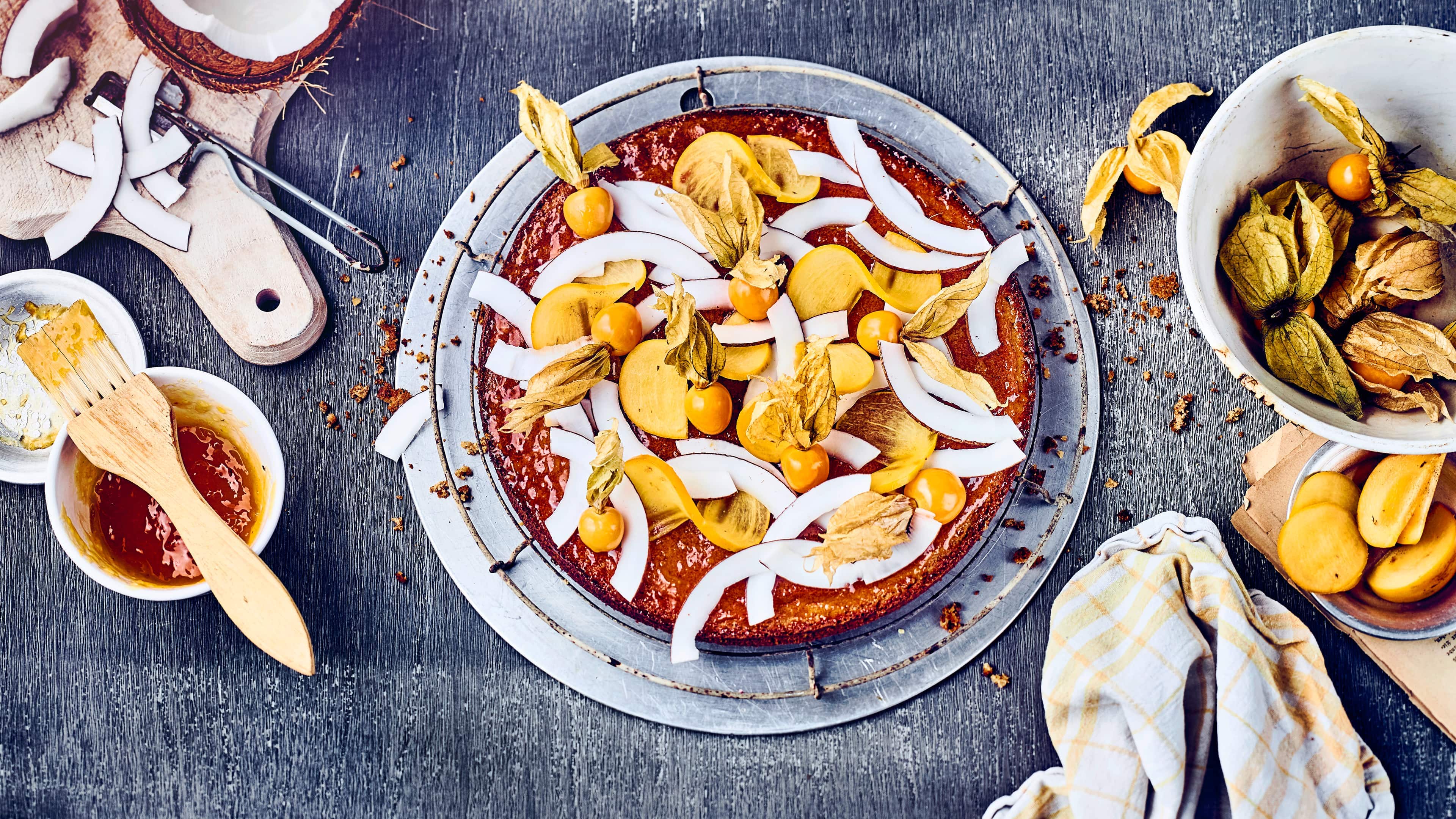 Glückskuchen mit viel Frucht Glückskuchen mit viel Frucht