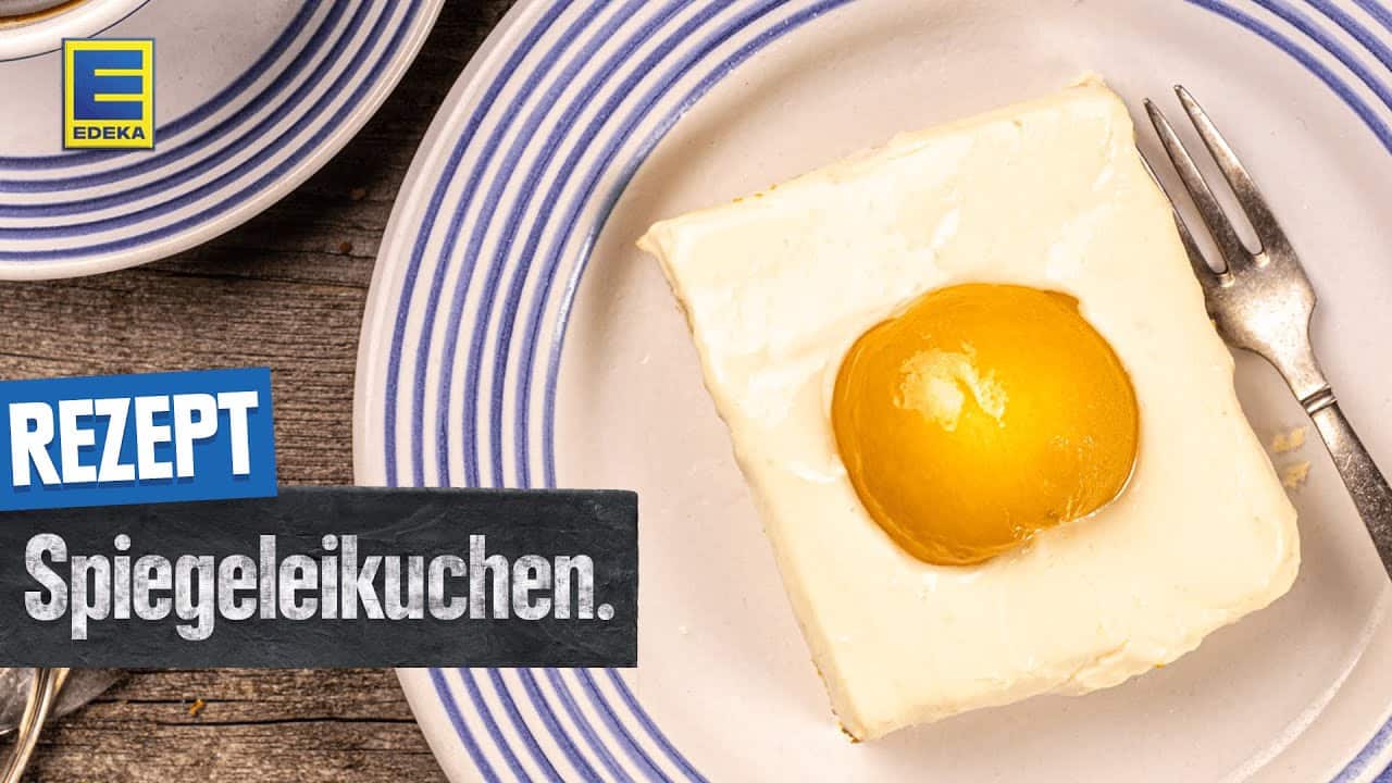 Spiegeleikuchen Rezept YouTube Platzhalterbild für ein Video mit dem Titel 'Spiegeleikuchen Rezept'.