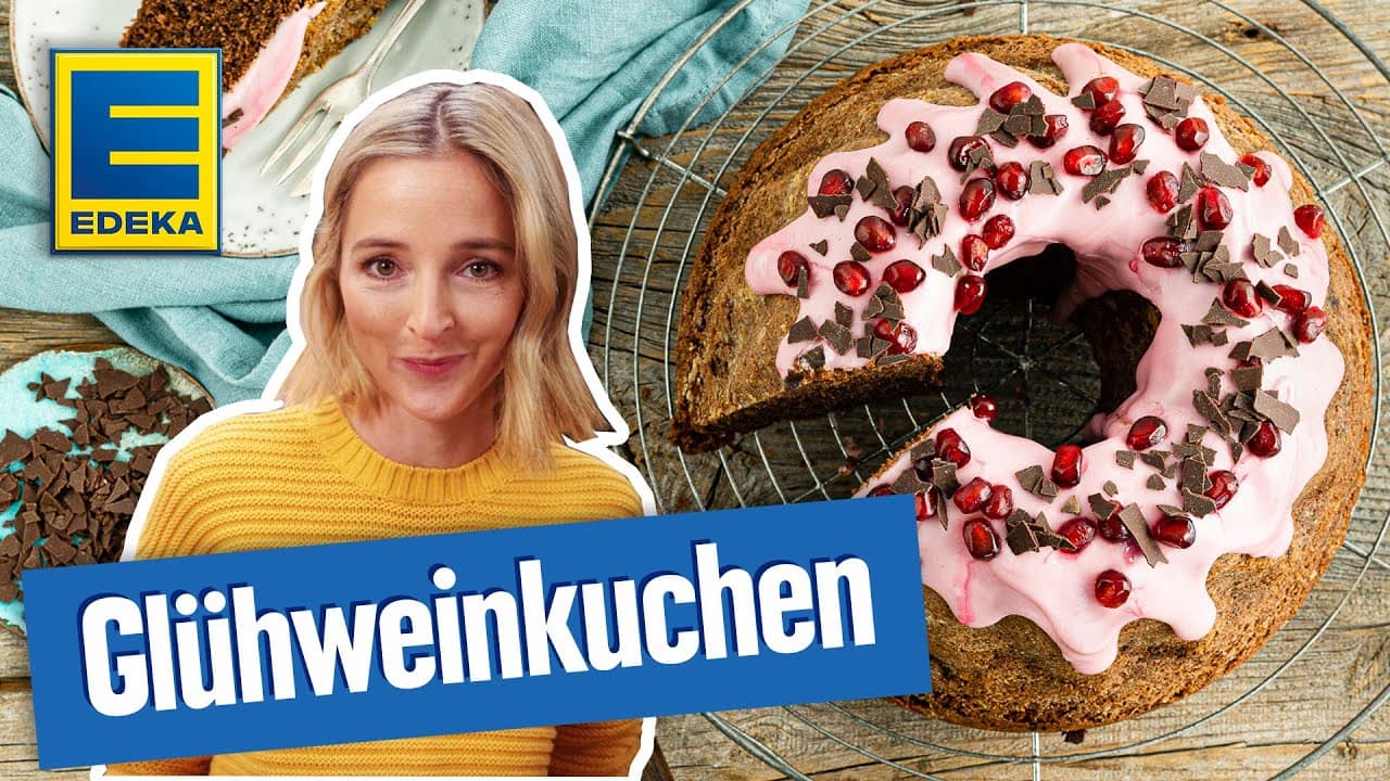 Glühweinkuchen Rezept YouTube Platzhalterbild für ein Video mit dem Titel 'Glühweinkuchen Rezept'.