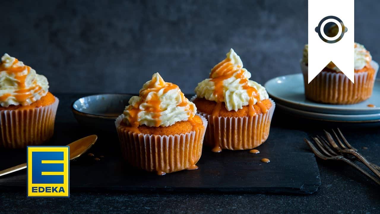 Kürbis-Muffins YouTube Platzhalterbild für ein Video mit dem Titel 'Kürbis-Muffins'.