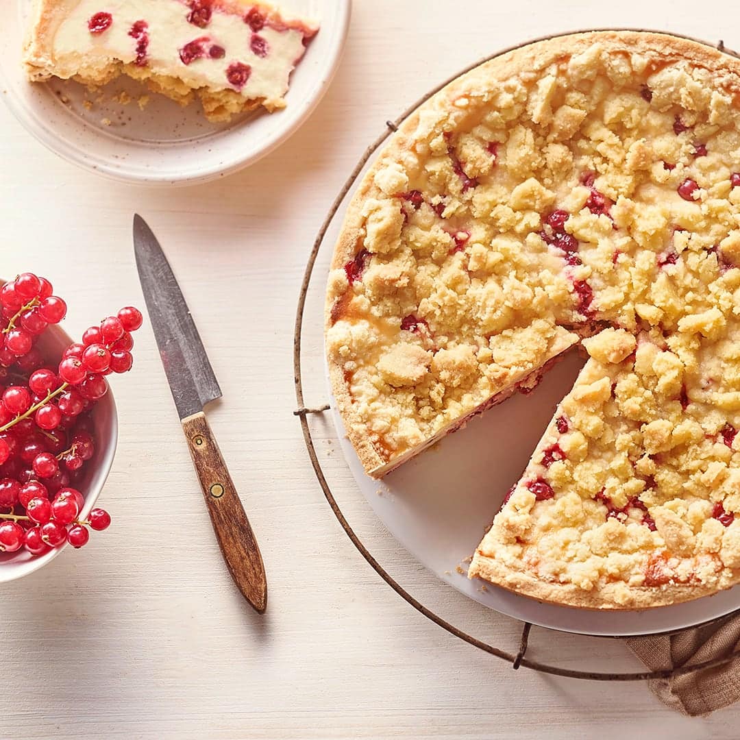 Johannisbeer-Käsekuchen