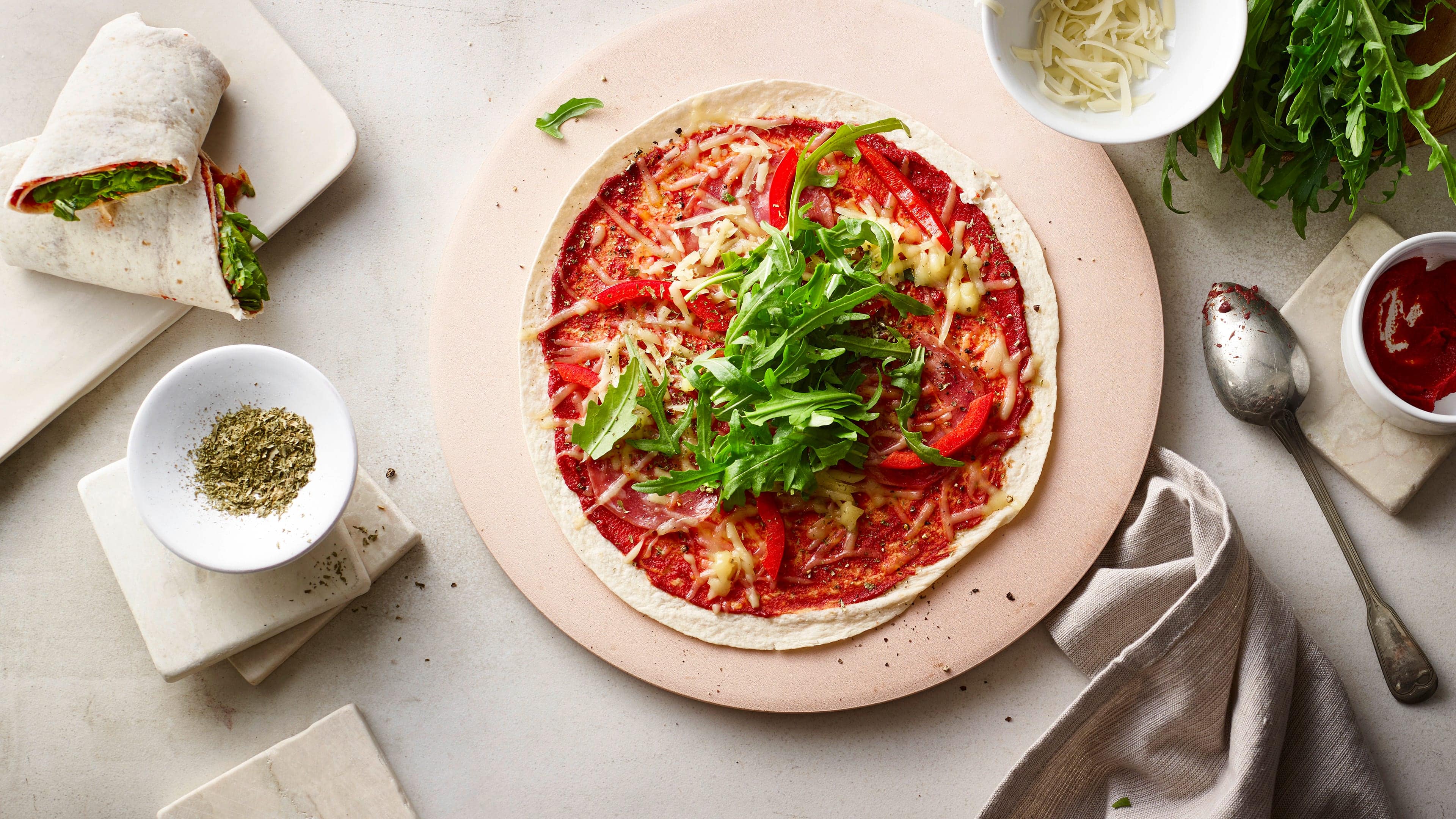 Pizza-Wrap Pizza-Wrap