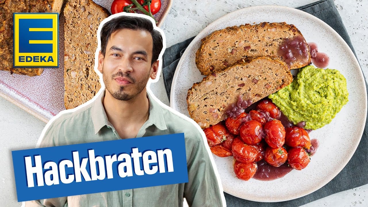 Hackbraten aus dem Ofen YouTube Platzhalterbild für ein Video mit dem Titel 'Hackbraten aus dem Ofen'.