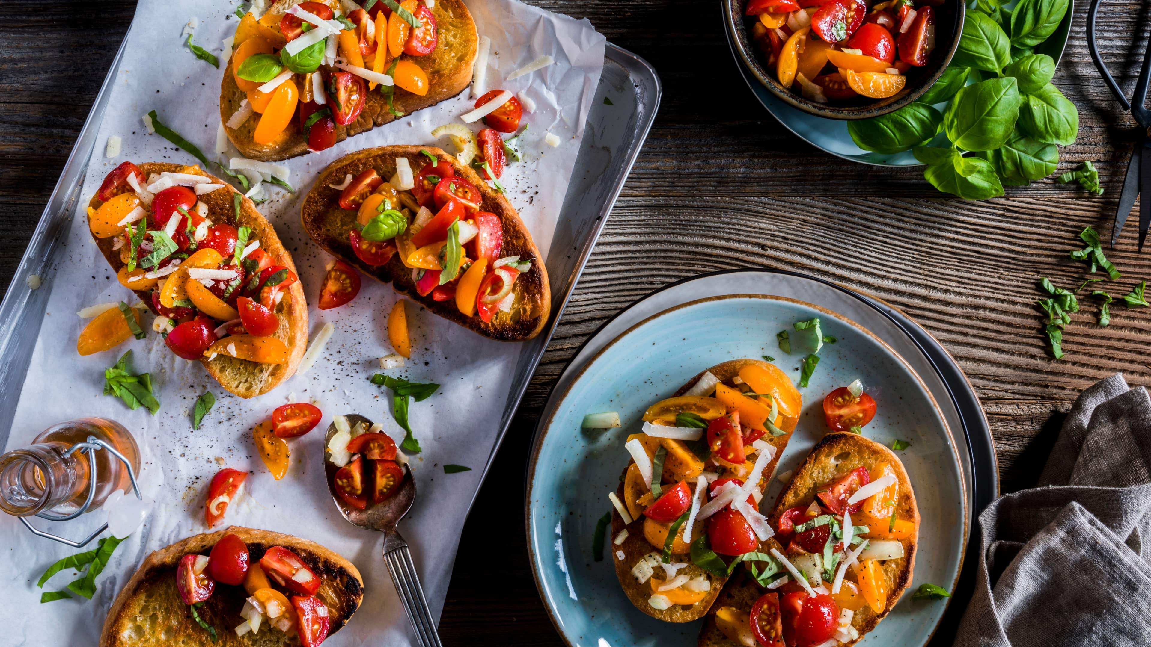 Klassisches Bruschetta Klassisches Bruschetta