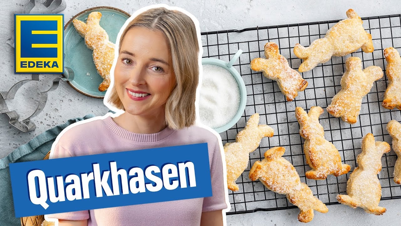 Quark-Öl-Teig-Hasen backen YouTube Platzhalterbild für ein Video mit dem Titel 'Quark-Öl-Teig-Hasen backen'.