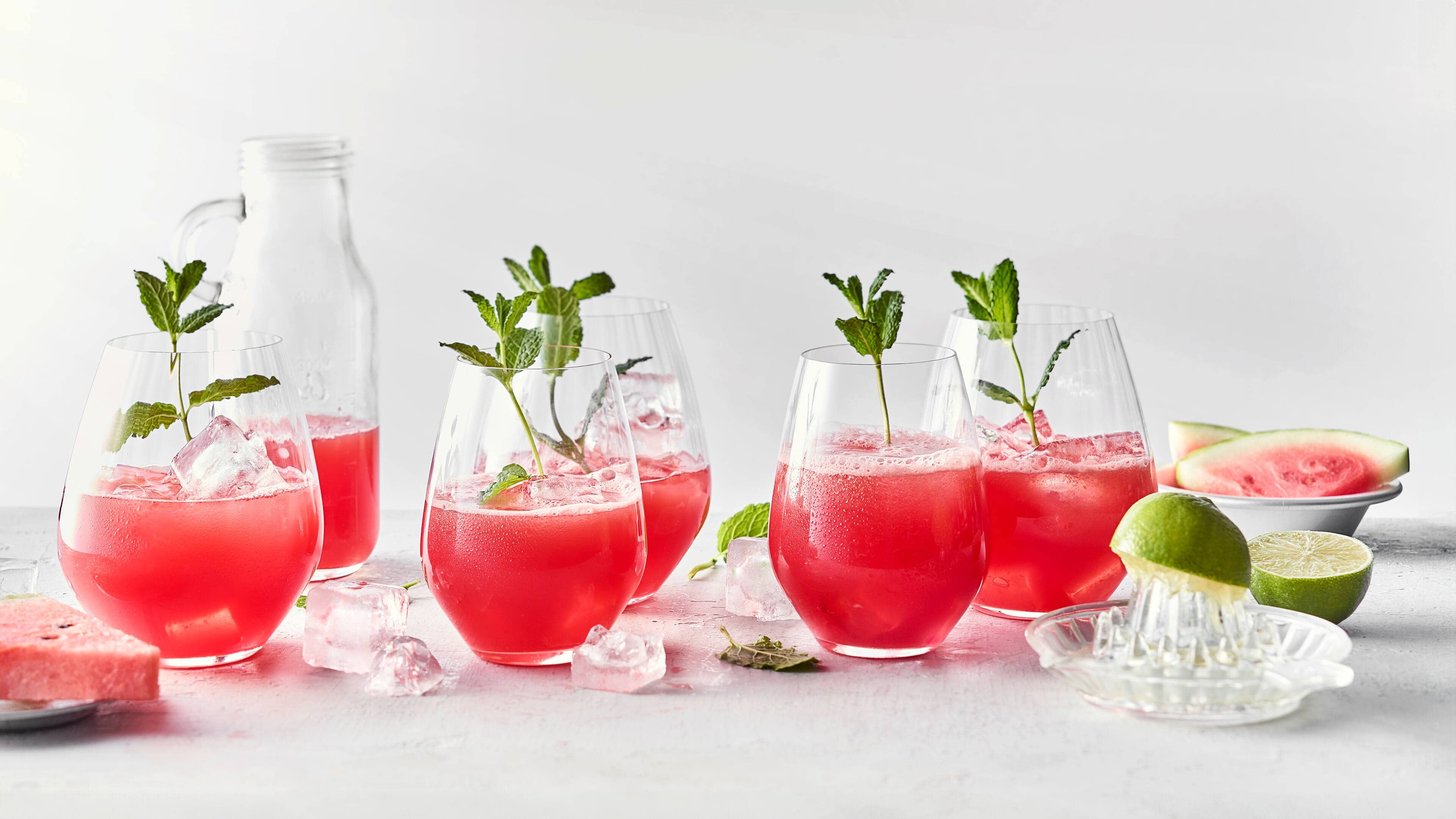 Wassermelonen-Eistee Wassermelonen-Eistee