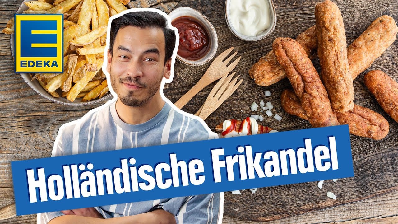 Frikandel mit selbstgemachten Pommes YouTube Platzhalterbild für ein Video mit dem Titel 'Frikandel mit selbstgemachten Pommes'.