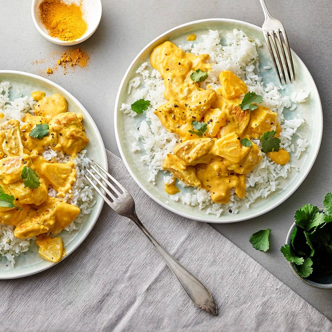 Curry-Geschnetzeltes