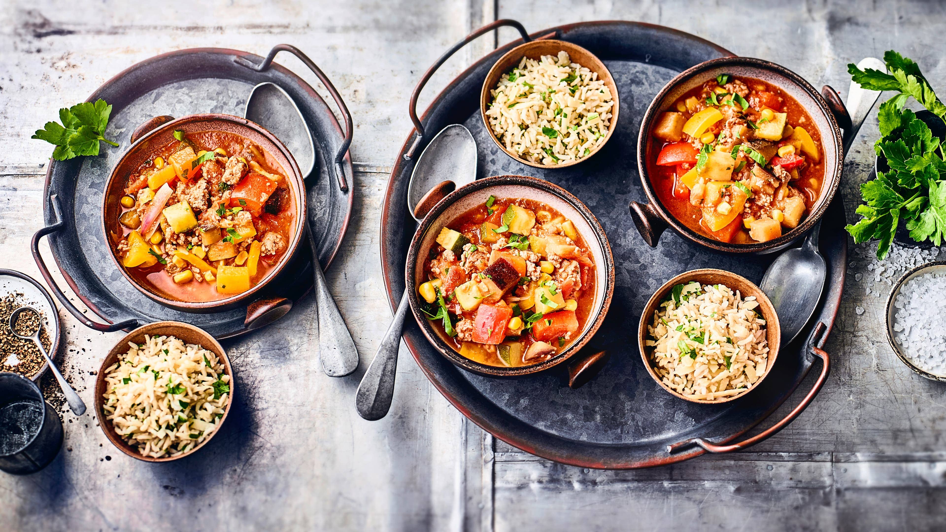 Ratatouille mit Hackfleisch Ratatouille mit Hackfleisch