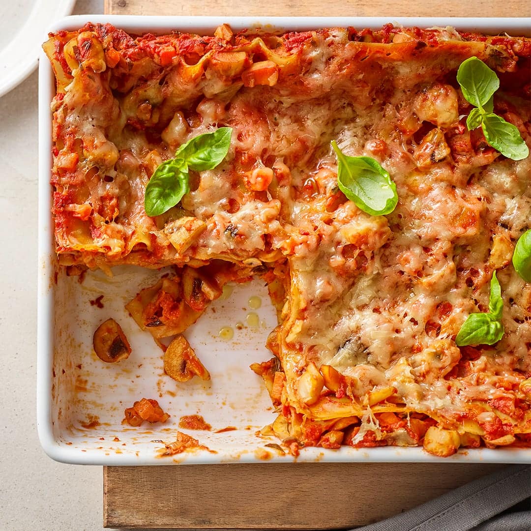 Pilzlasagne