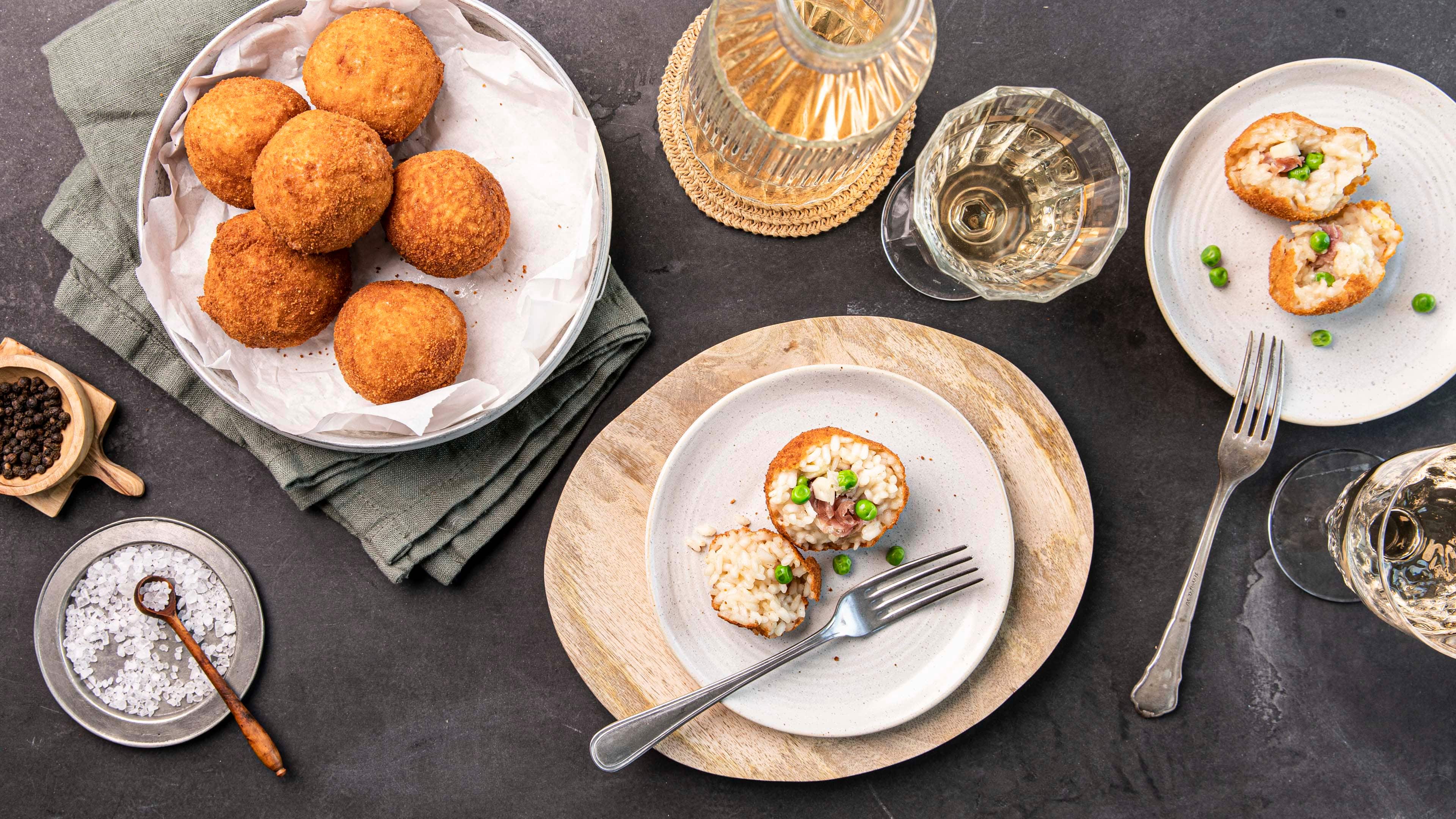 Arancini bianchi Arancini bianchi