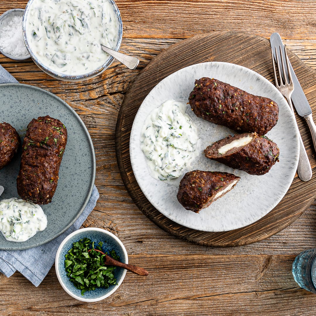 Bifteki vom Grill