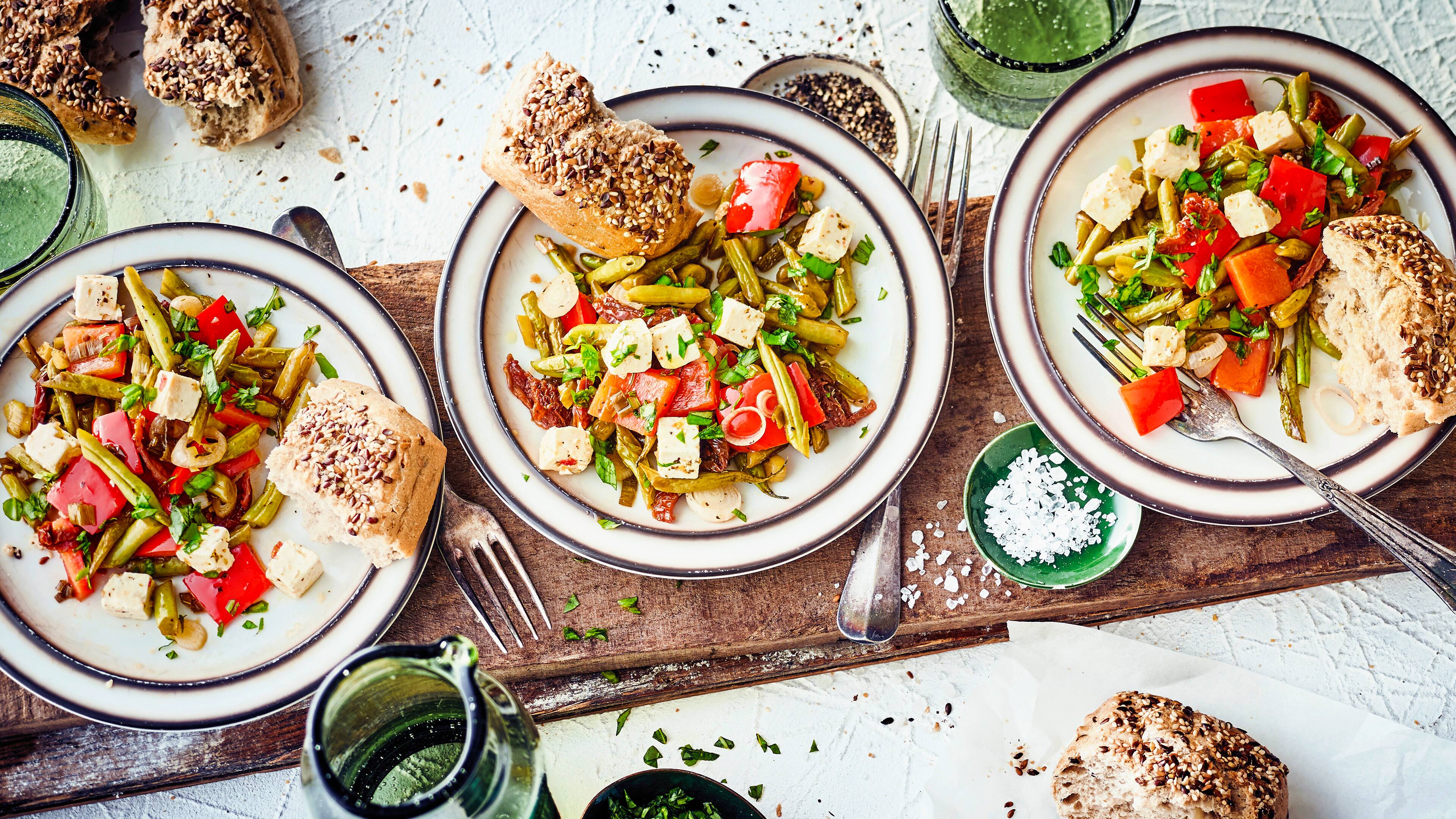 Bohnen-Paprika-Salat Bohnen-Paprika-Salat