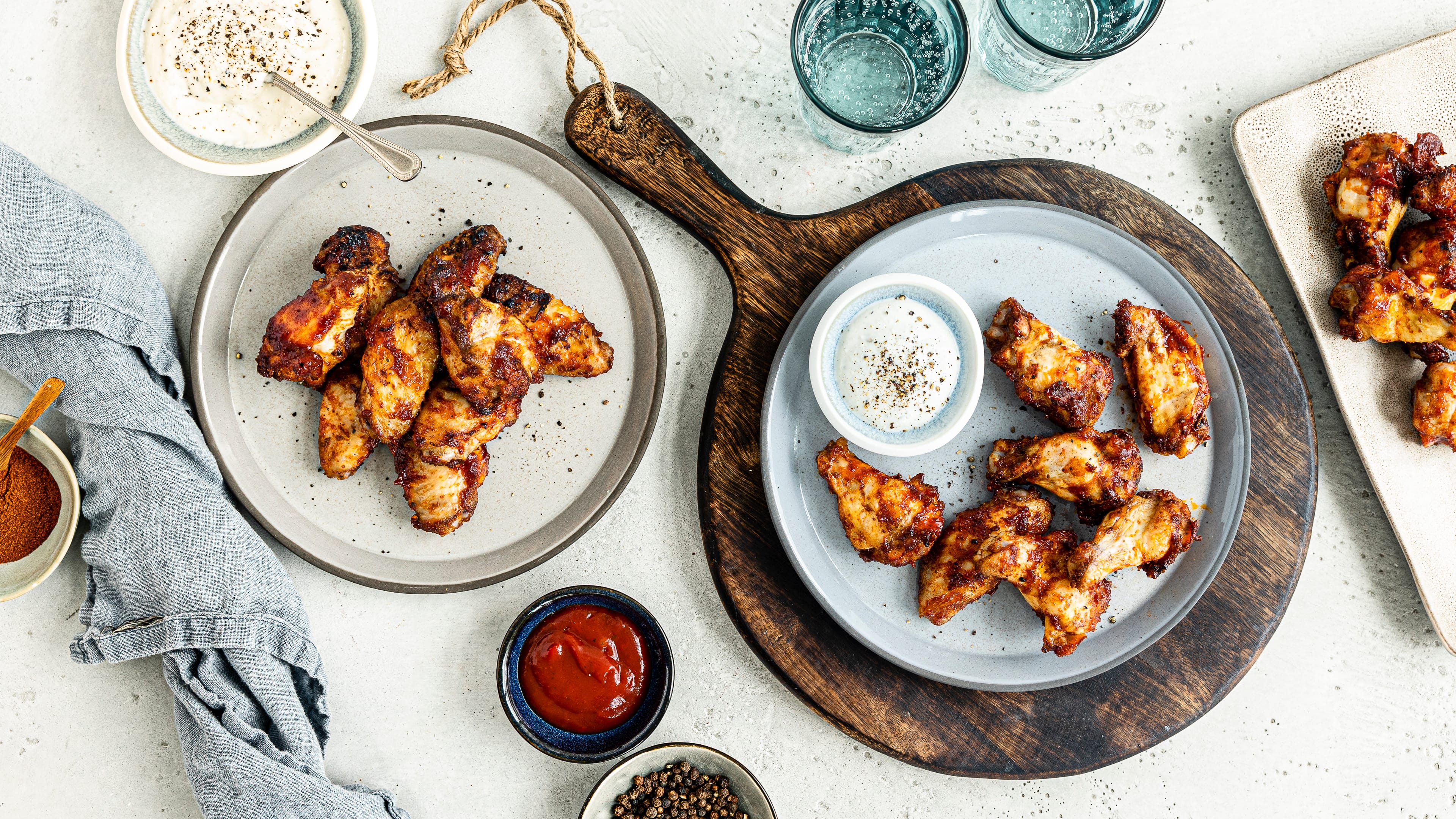 Buffalo Wings vom Grill Buffalo Wings vom Grill