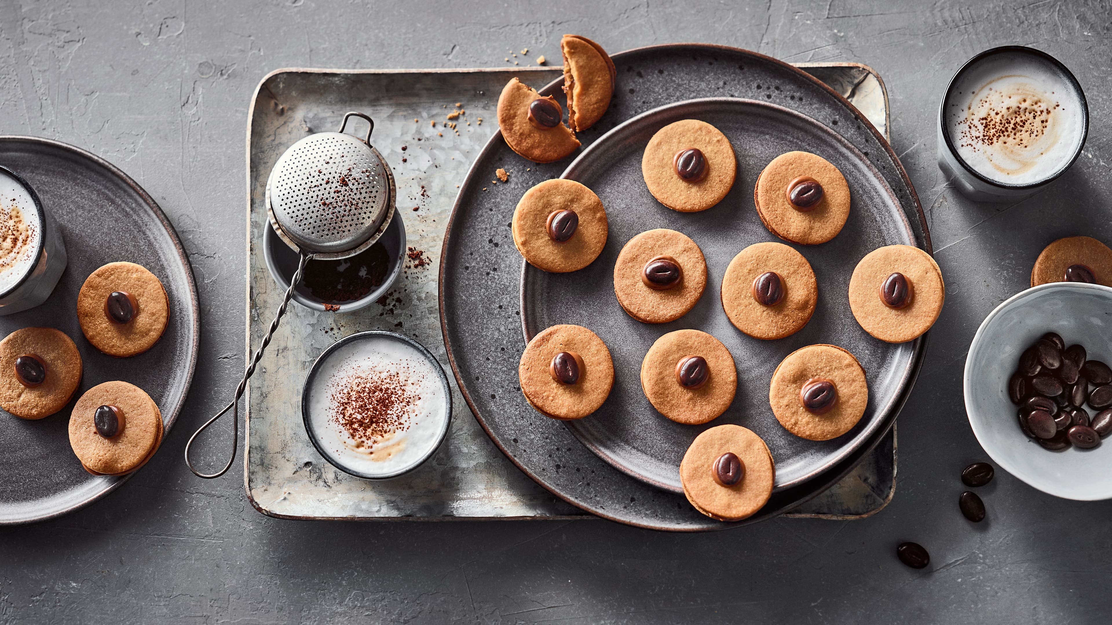 Cappuccino-Plätzchen Cappuccino-Plätzchen