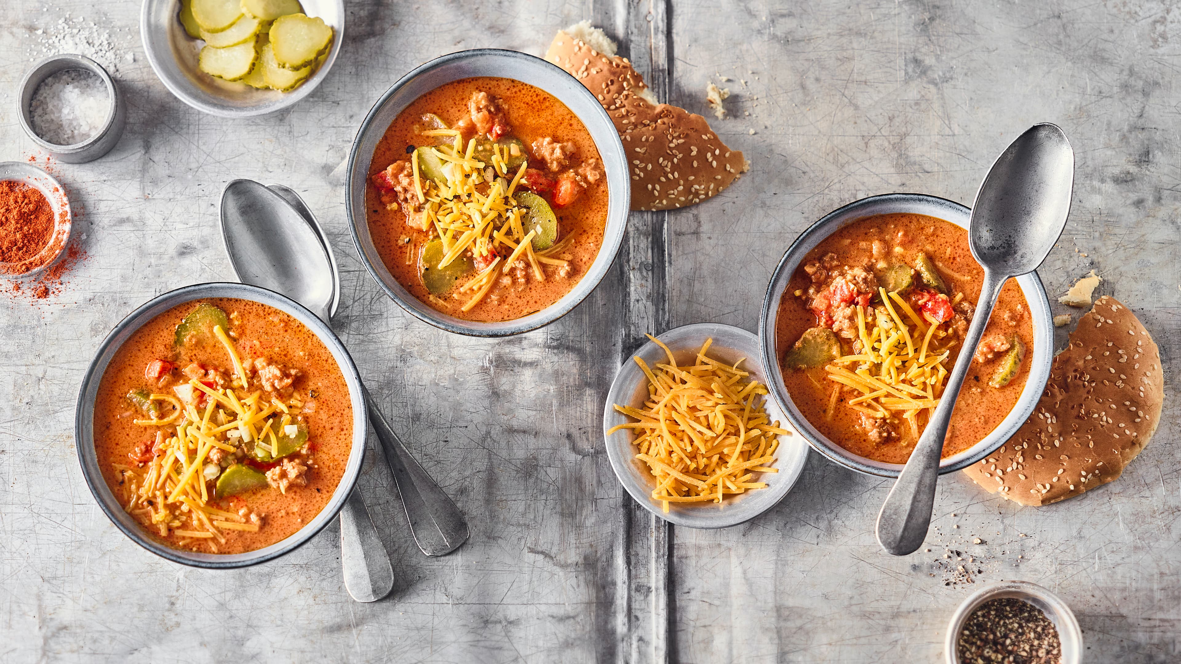 Cheeseburger-Suppe Cheeseburger-Suppe
