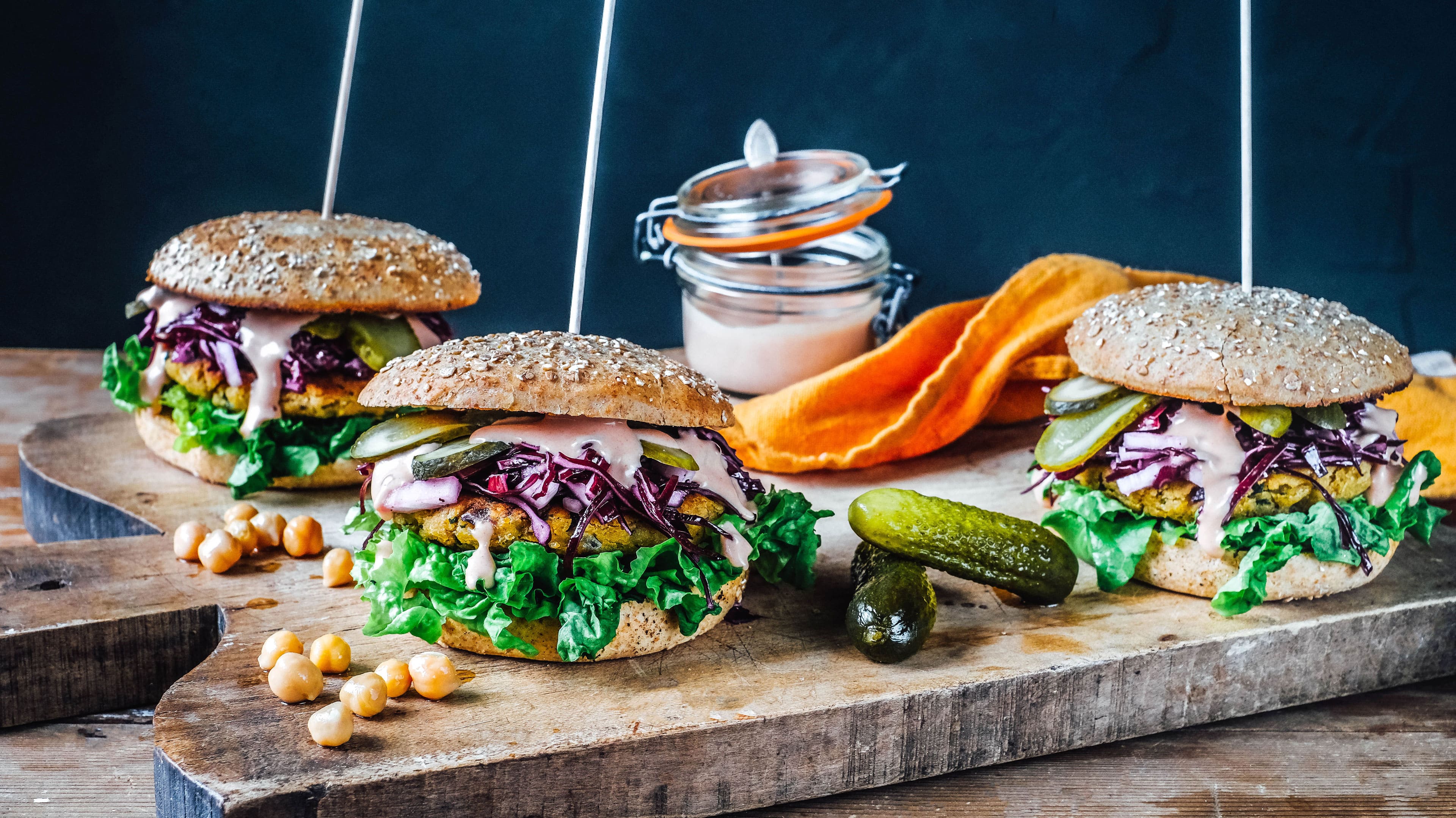 Falafel Burger Falafel Burger