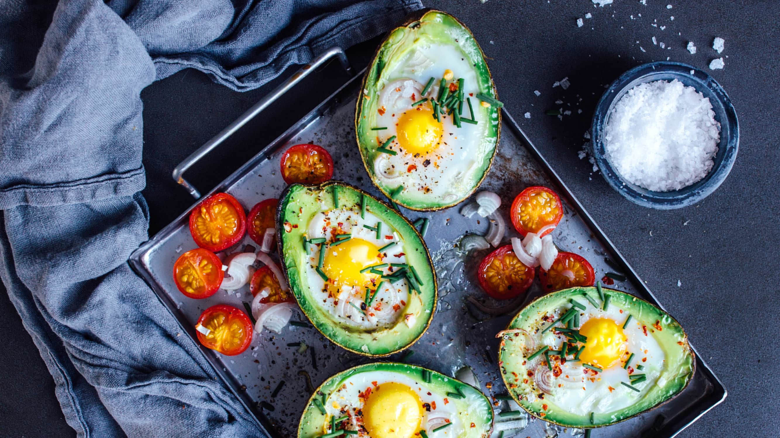 Gebackene Avocado Gebackene Avocado