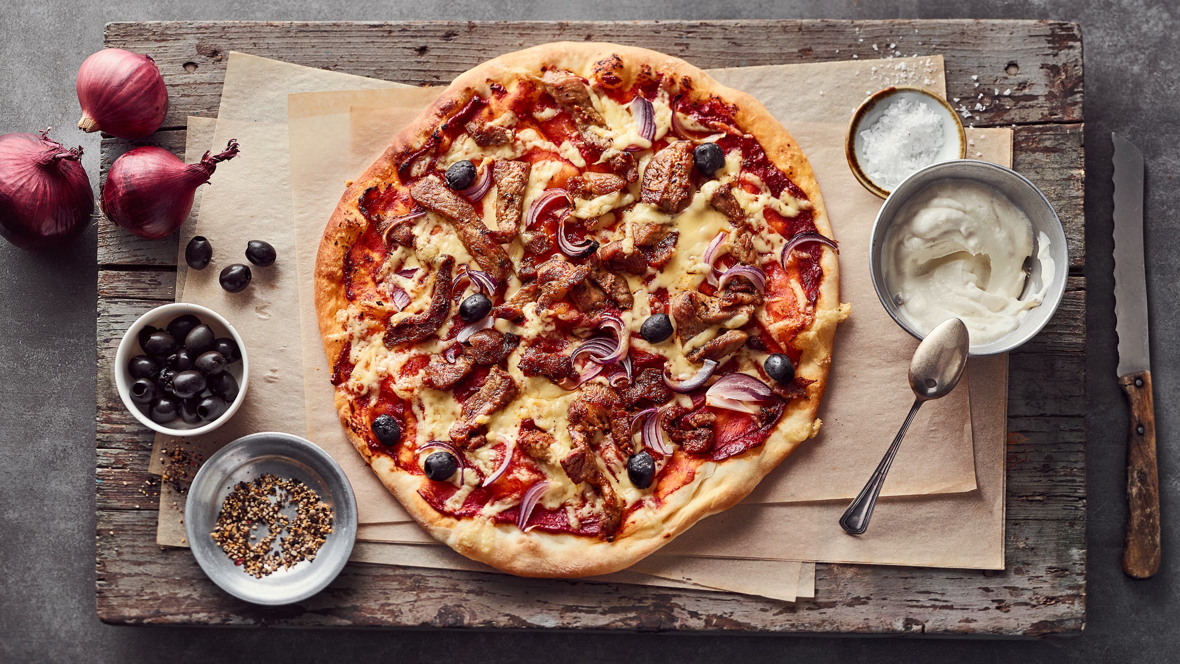 Gyros-Pizza Gyros-Pizza