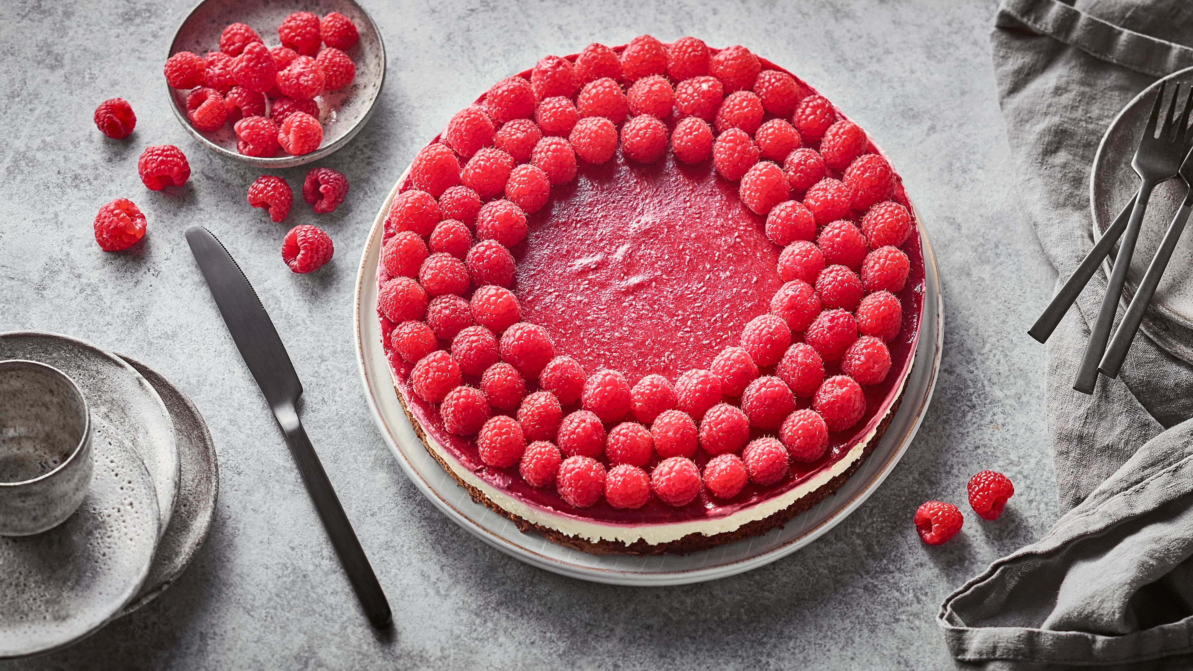 Himbeer-Mascarpone-Torte