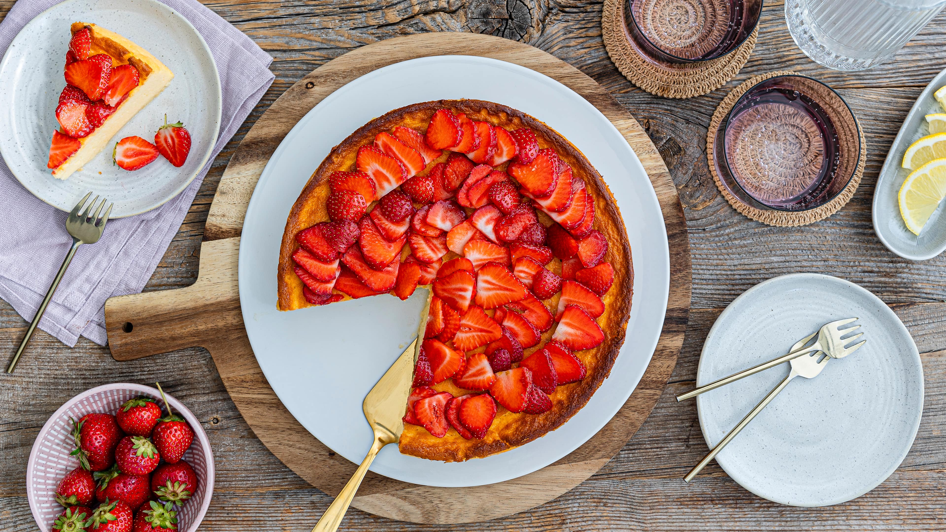 Käsekuchen ohne Boden Käsekuchen ohne Boden