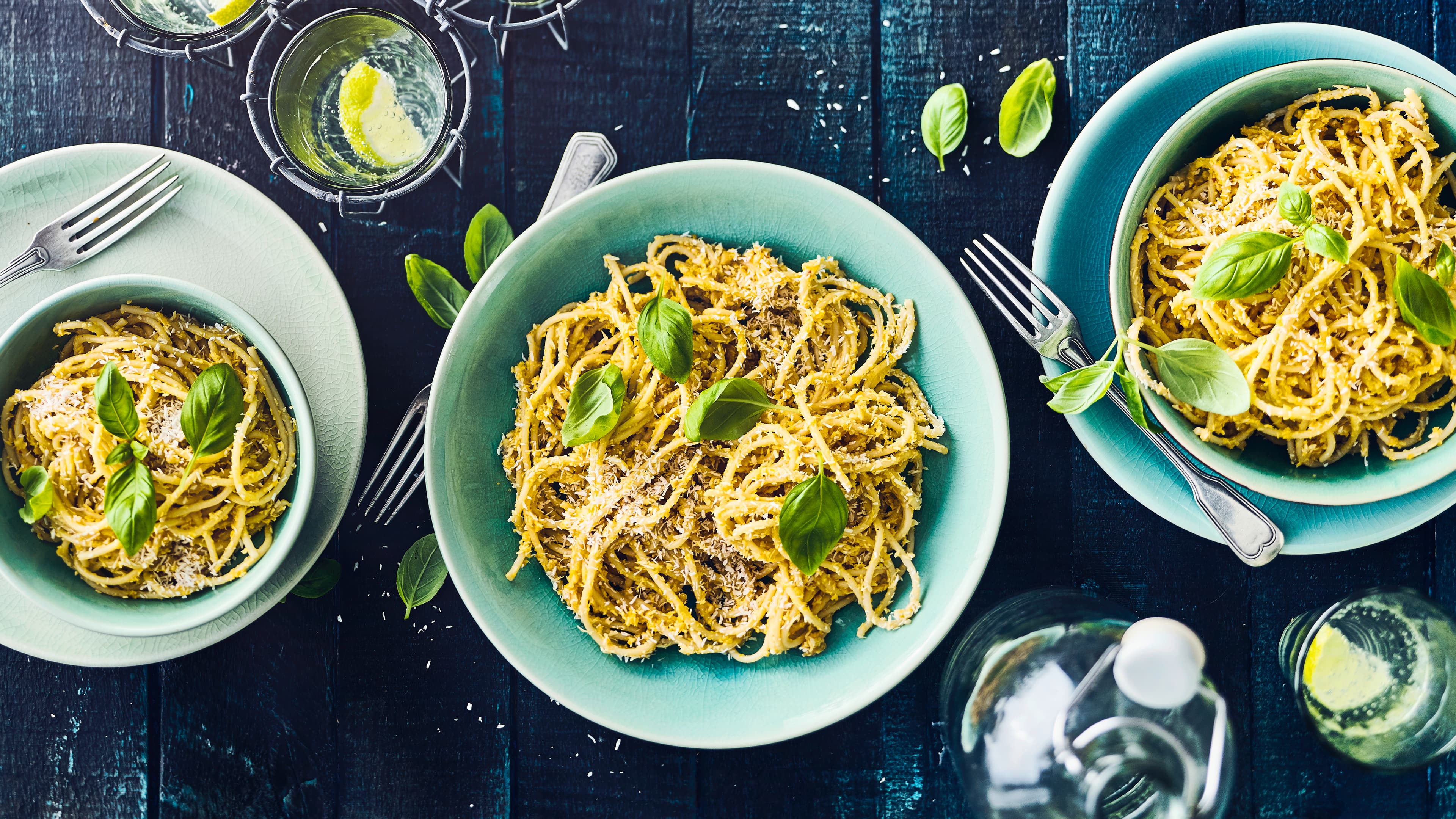 Karotten-Kokos-Pasta Karotten-Kokos-Pasta
