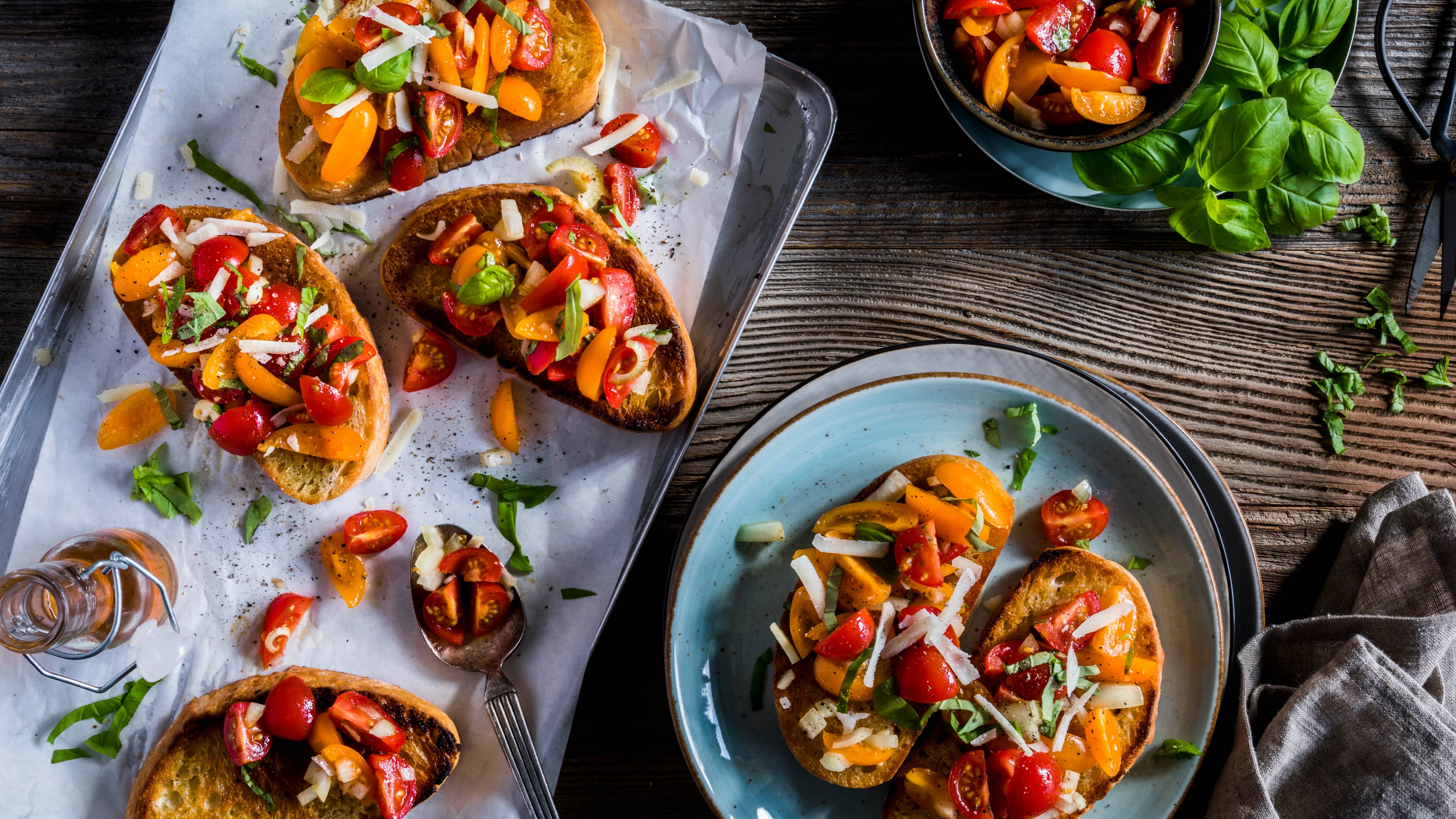 Klassisches Bruschetta Klassisches Bruschetta