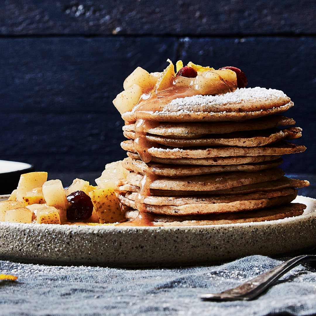 Mit unserem Quarkpfannkuchen-Rezept kreieren Sie binnen einer halben Stunde eine vollwertige Mahlzeit, die Ihrer ganzen Familie schmeckt.