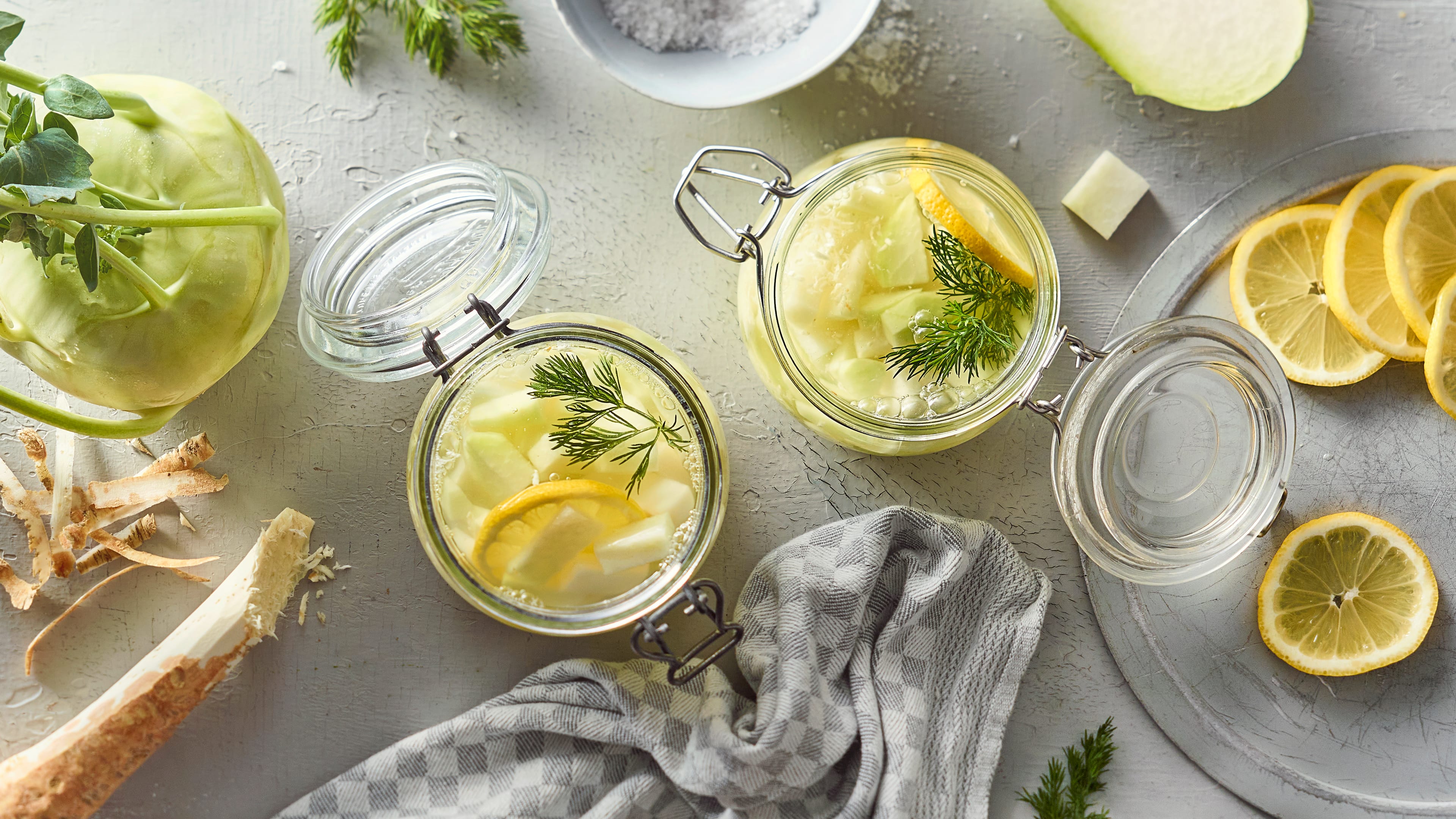 Kohlrabi fermentieren
