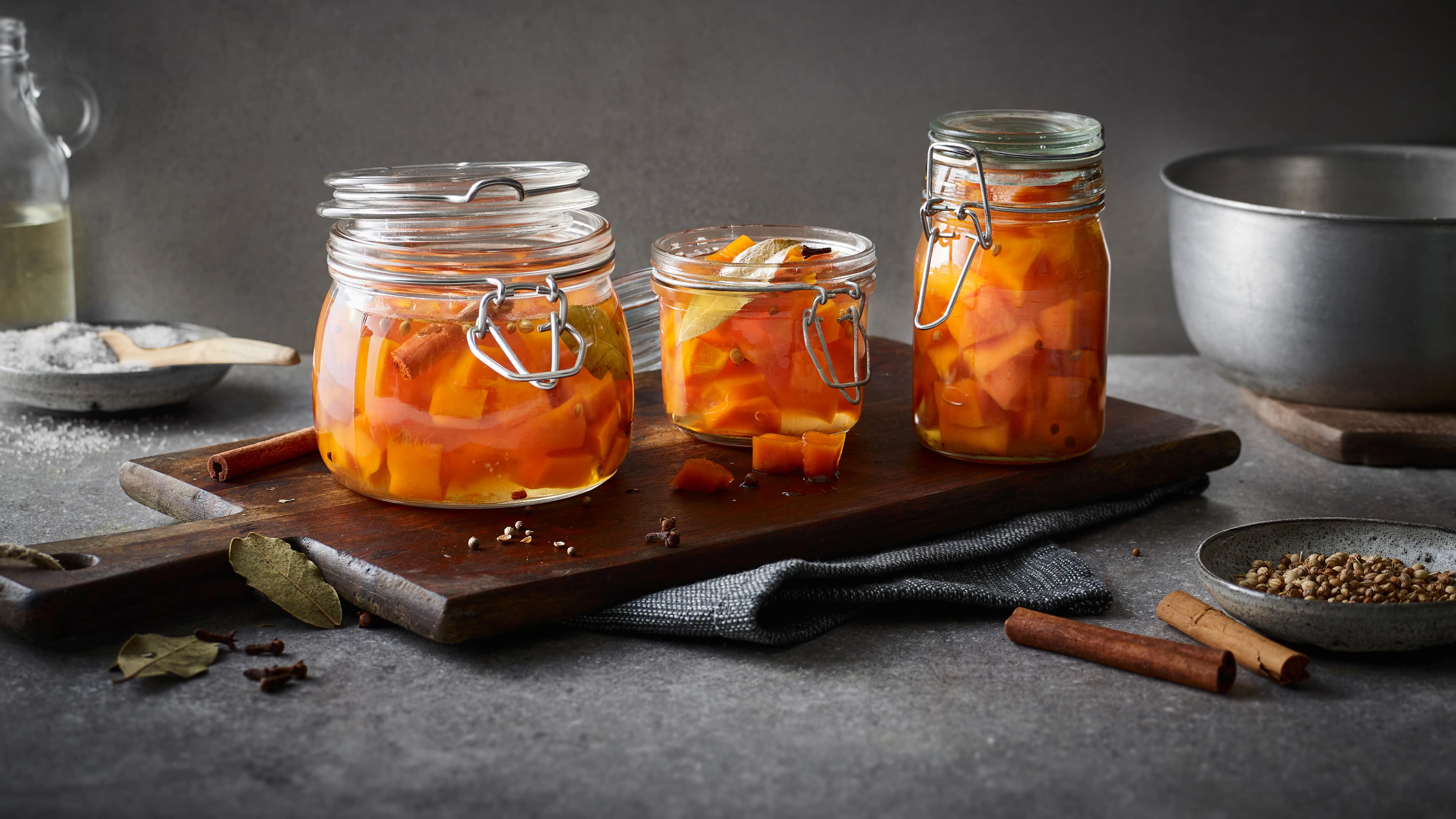 Kürbis süß-sauer Kürbis süß-sauer