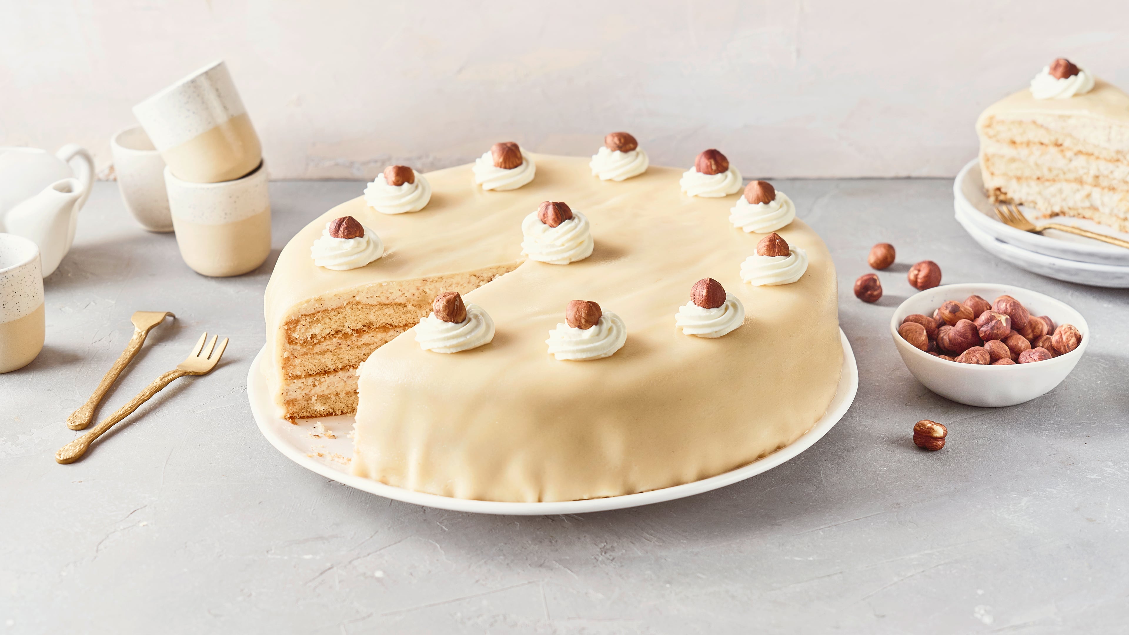 Lübecker Marzipantorte Lübecker Marzipantorte