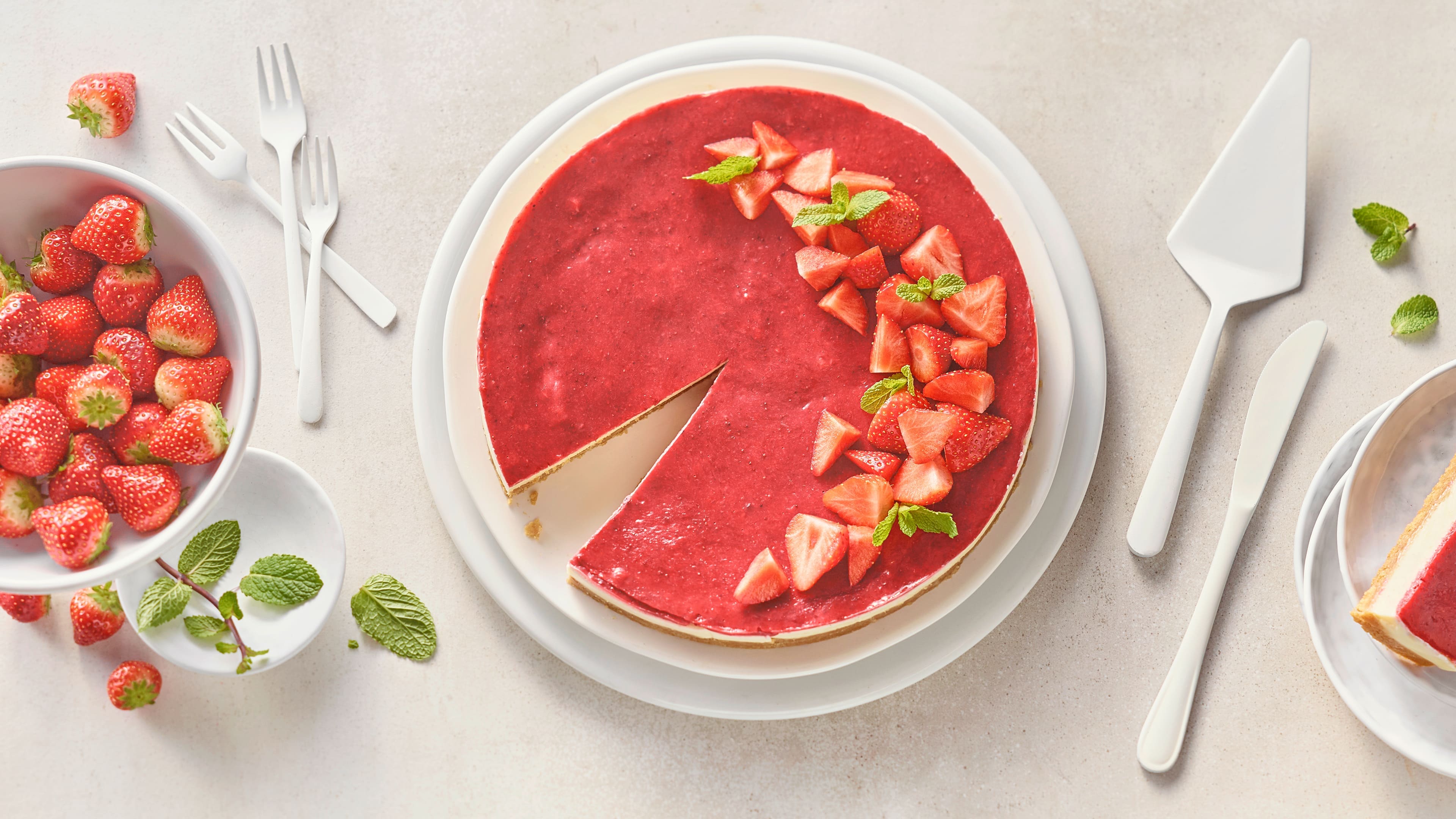 Panna-Cotta-Torte Panna-Cotta-Torte