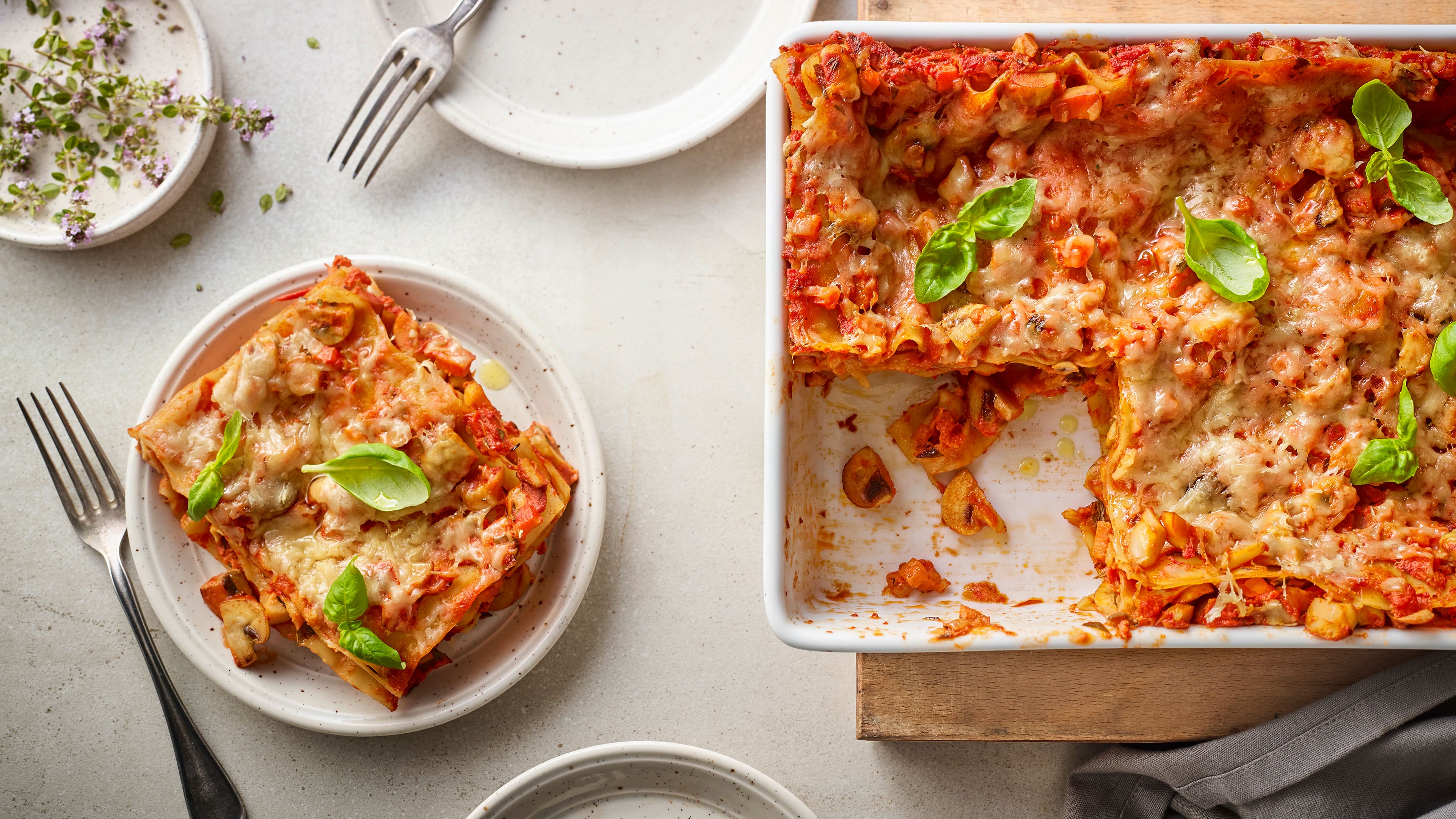 Pilzlasagne Pilzlasagne