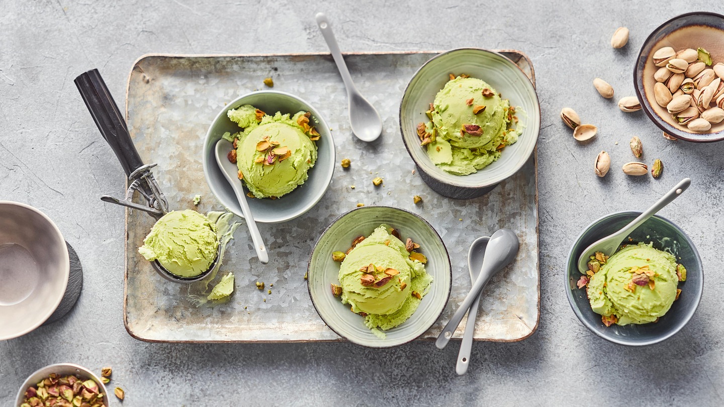 Pistazieneis Rezept Mit Pistazienmus