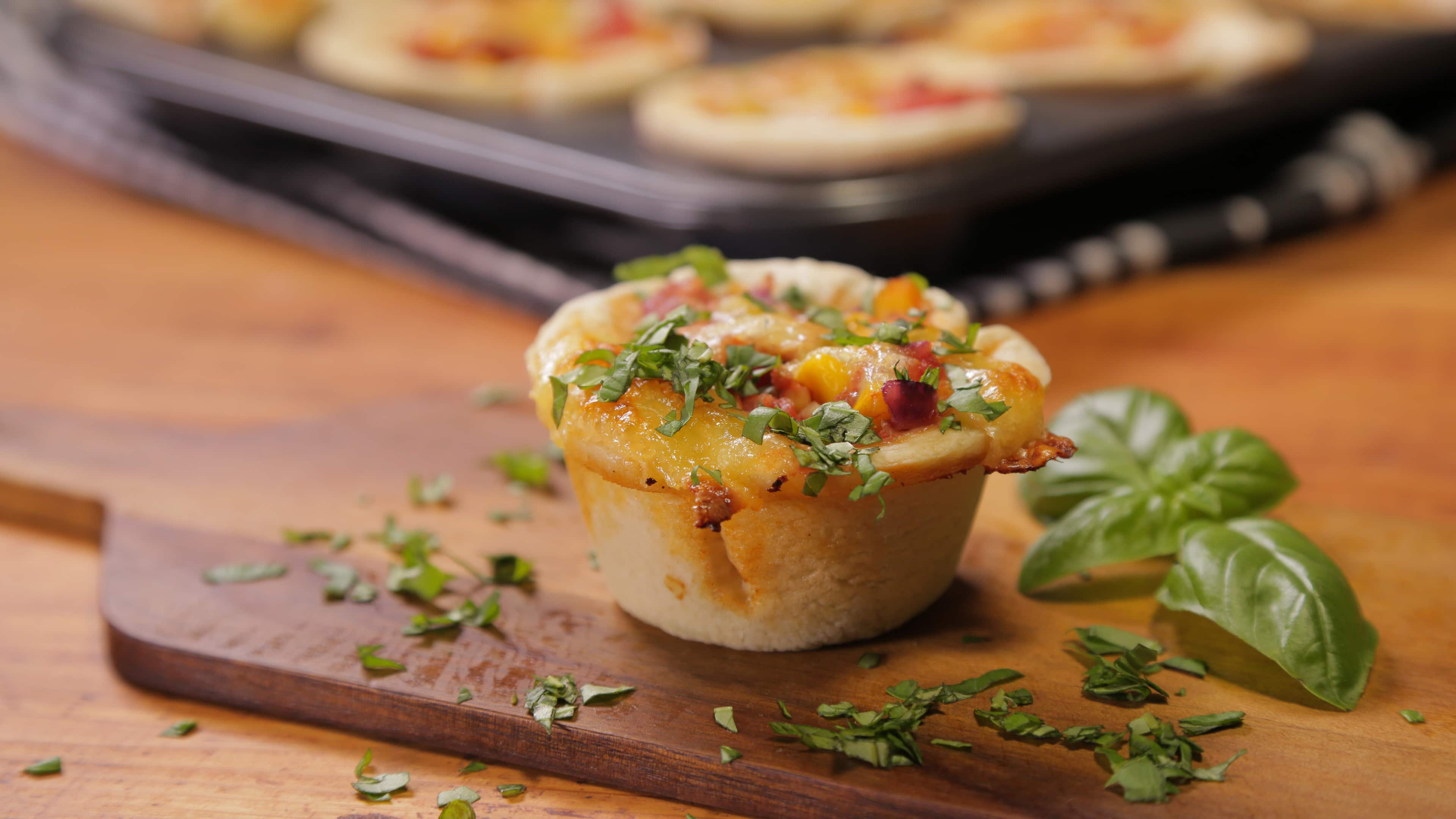 Pizza-Cupcakes Pizza-Cupcake Rezept