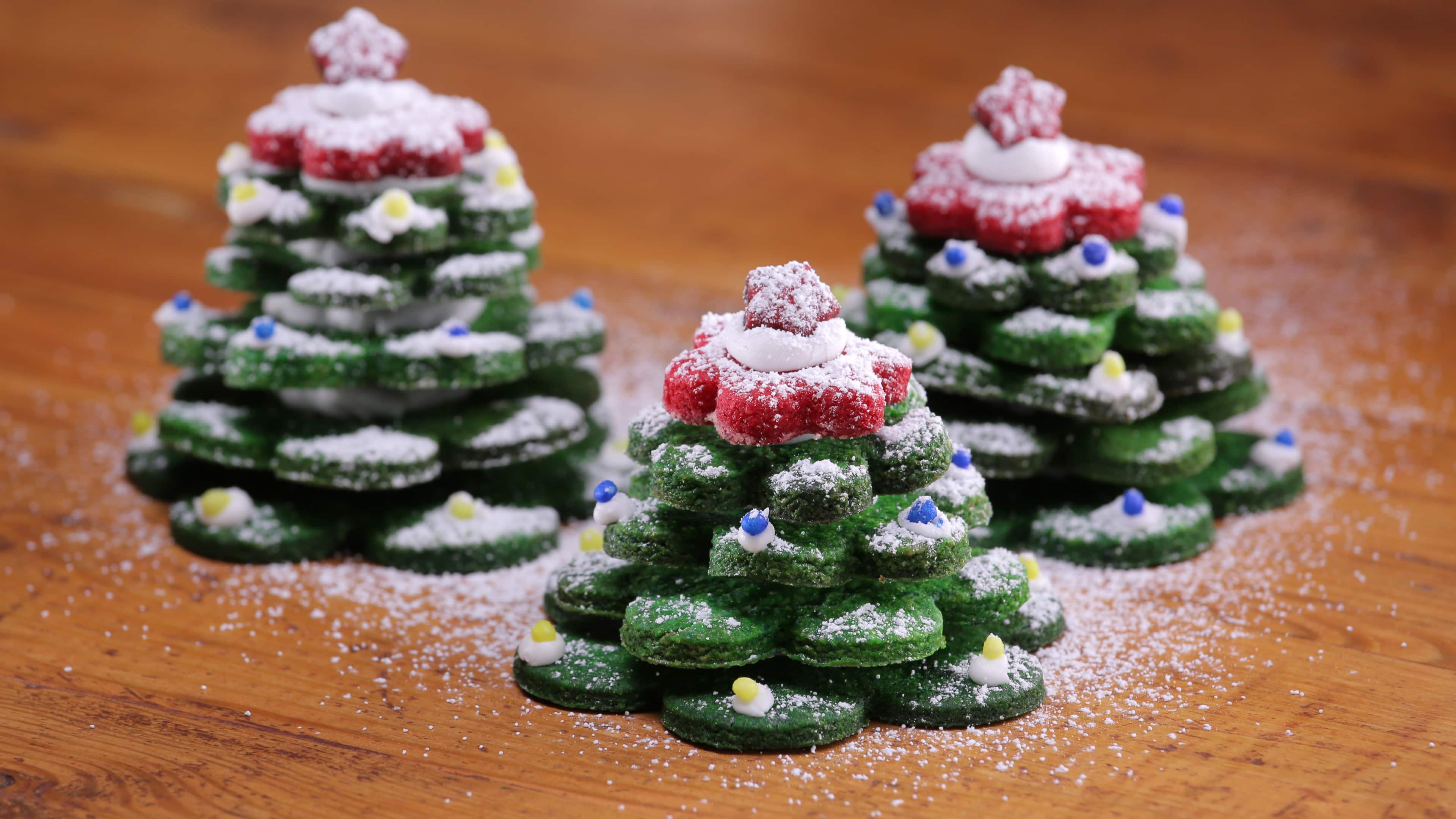 Plätzchen-Tannenbaum Plätzchen-Tannenbaum