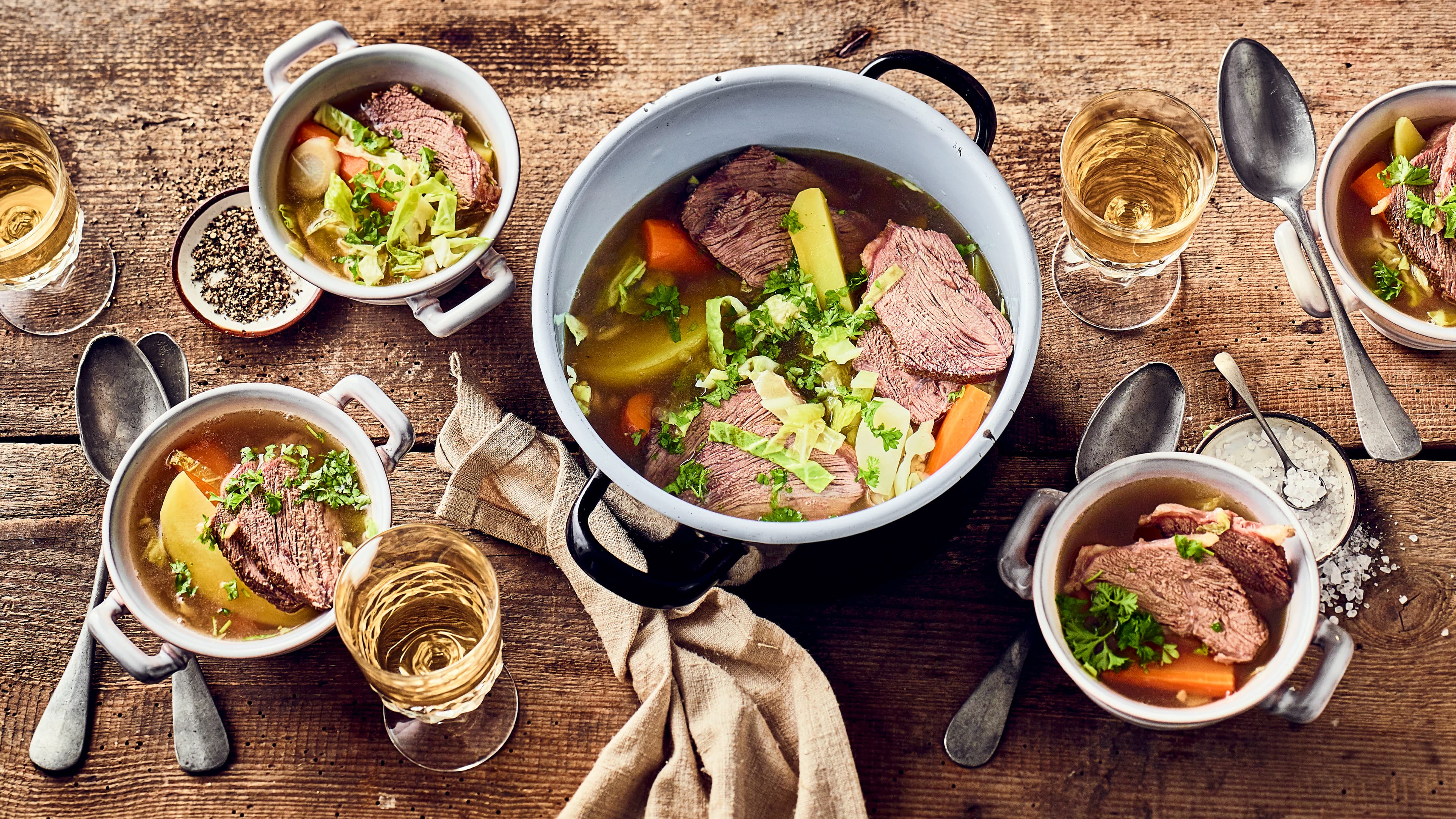 Pot-au-feu vom Rind Pot-au-feu vom Rind