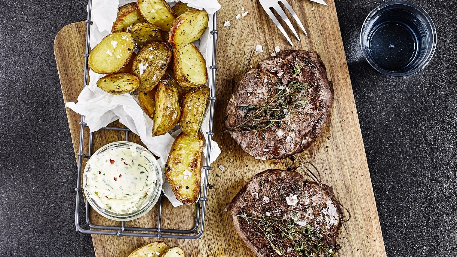 Rinderfilet an Kräuterbutter Rinderfilet an Kräuterbutter