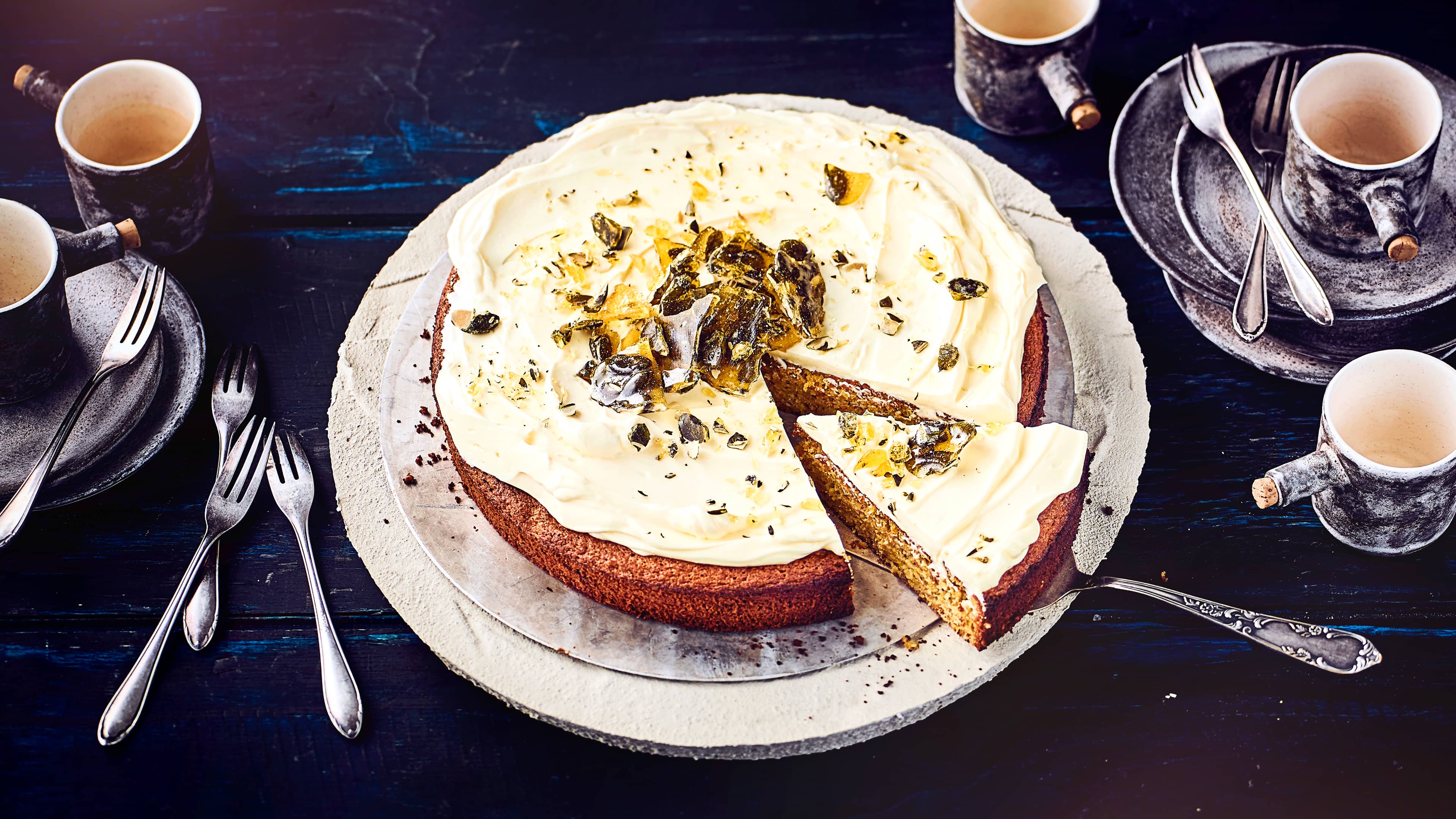 Saftiger Kürbiskuchen Saftiger Kürbiskuchen