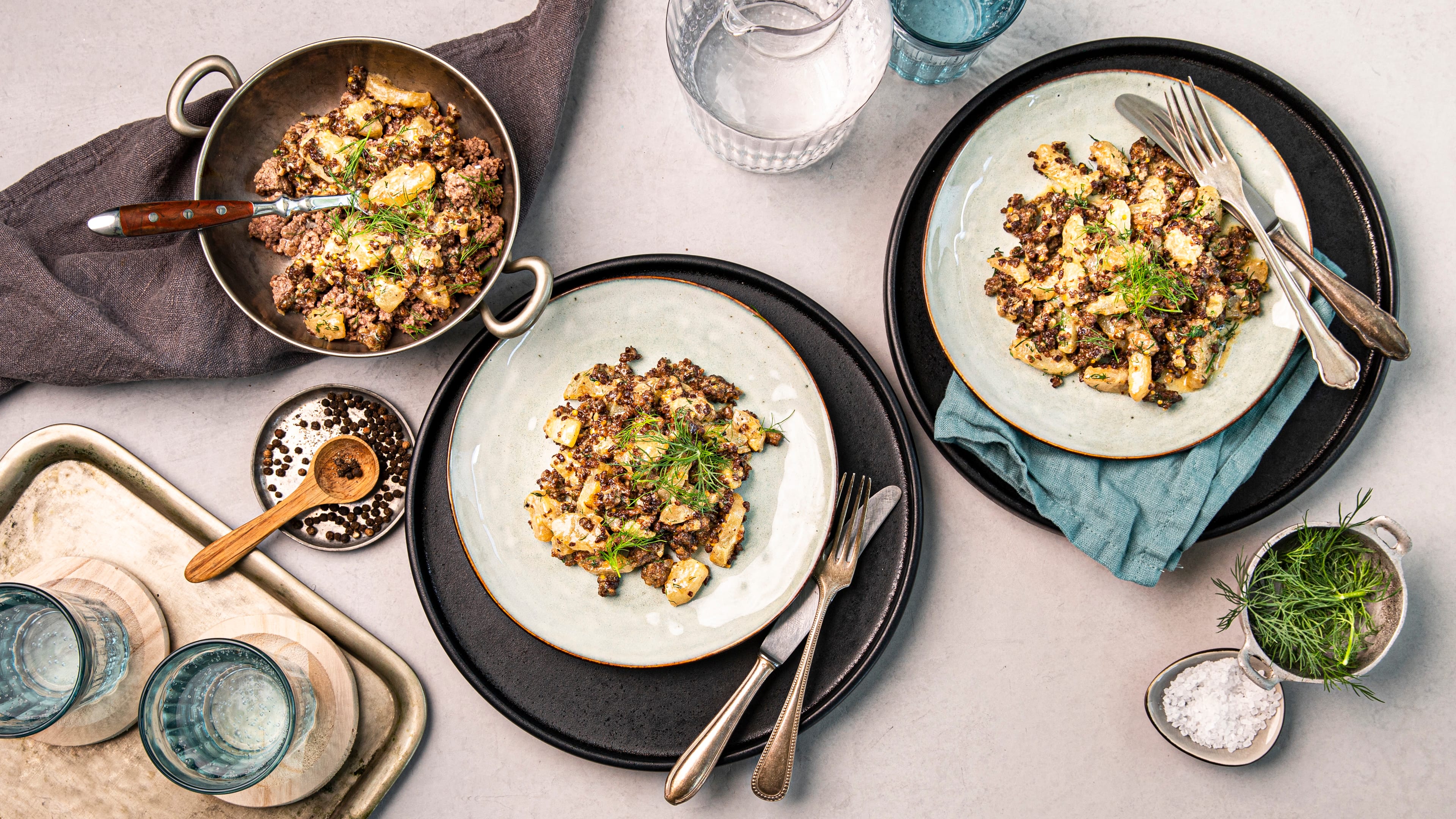 Schmorgurken mit Hackfleisch Schmorgurken mit Hackfleisch