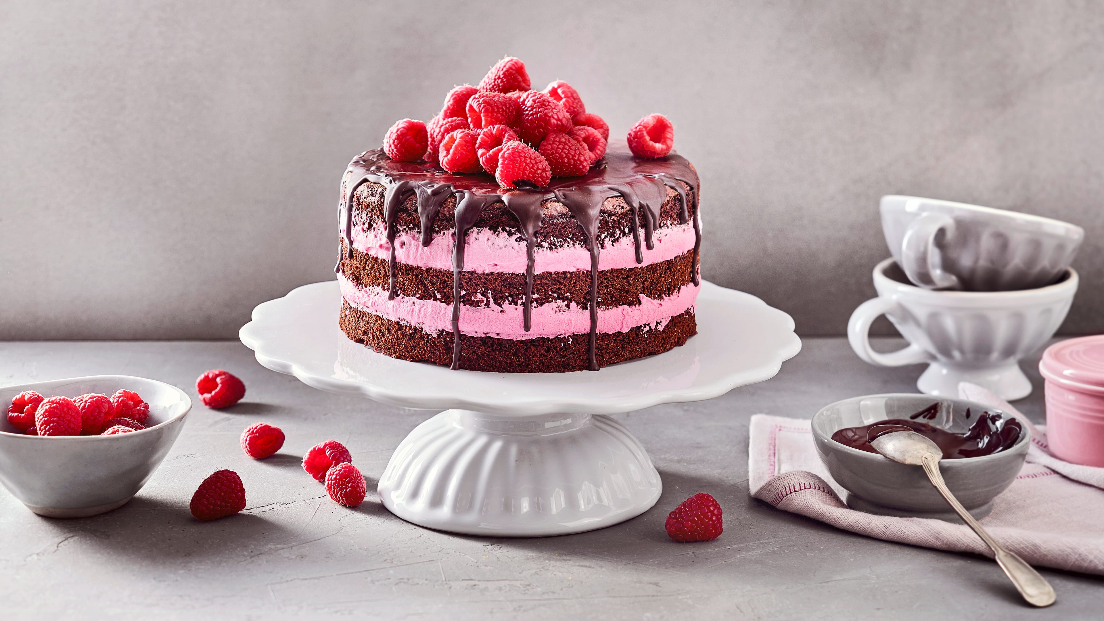 Schoko-Himbeer-Torte Schoko-Himbeer-Torte
