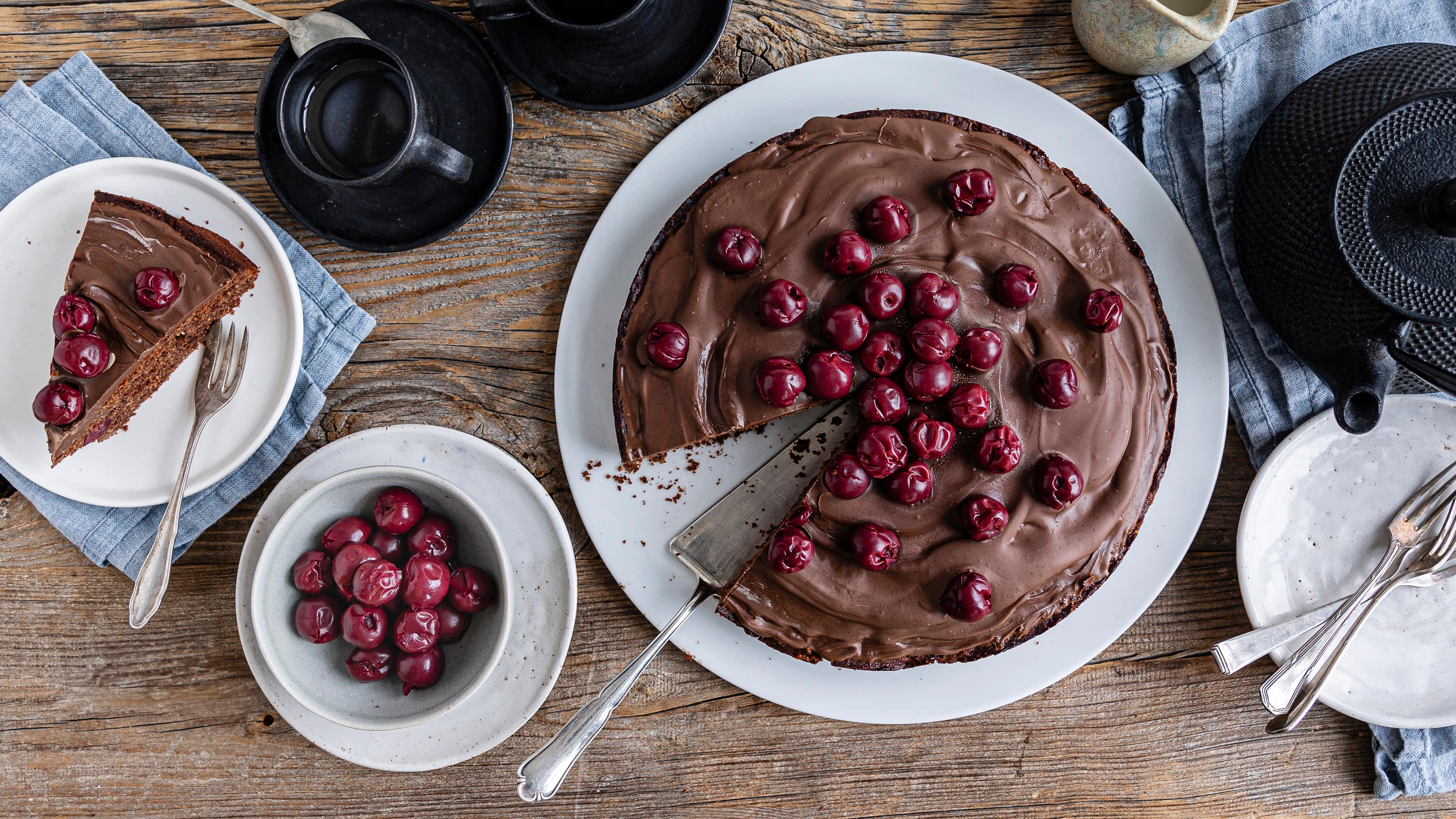 Schoko-Kirsch-Kuchen Schoko-Kirsch-Kuchen