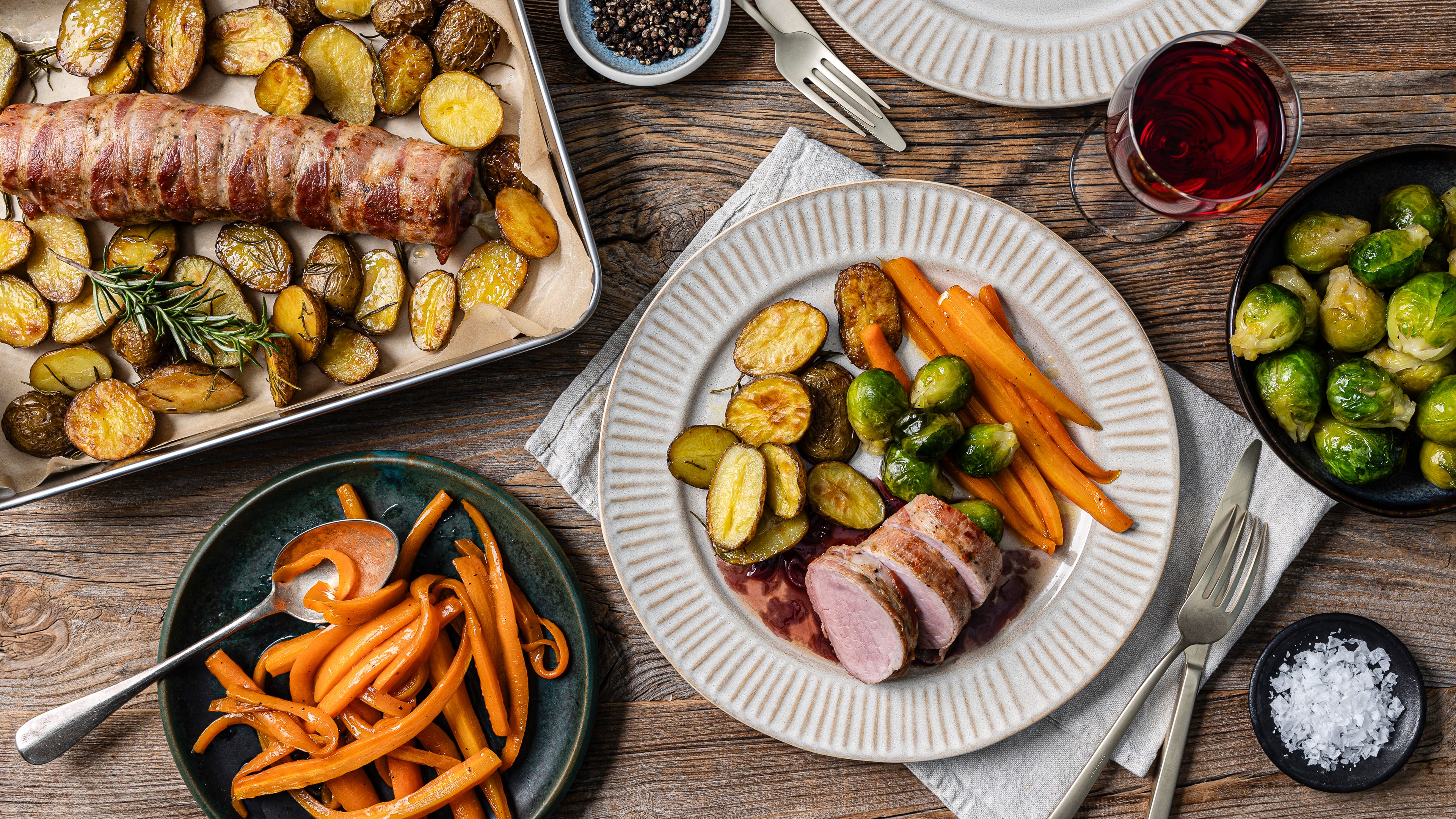 Schweinefilet im Speckmantel Schweinefilet im Speckmantel