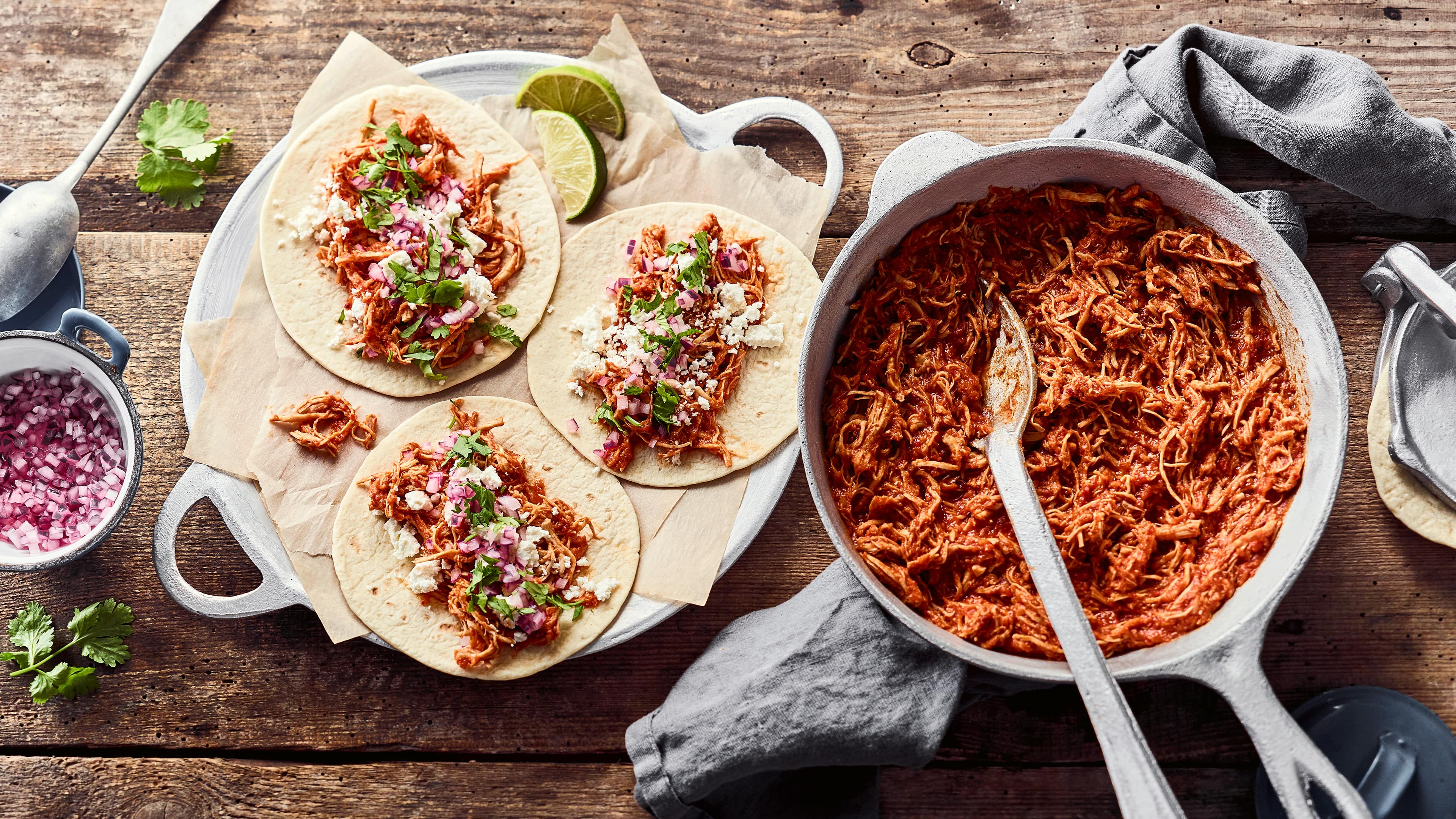 Tinga de Pollo Tinga de Pollo