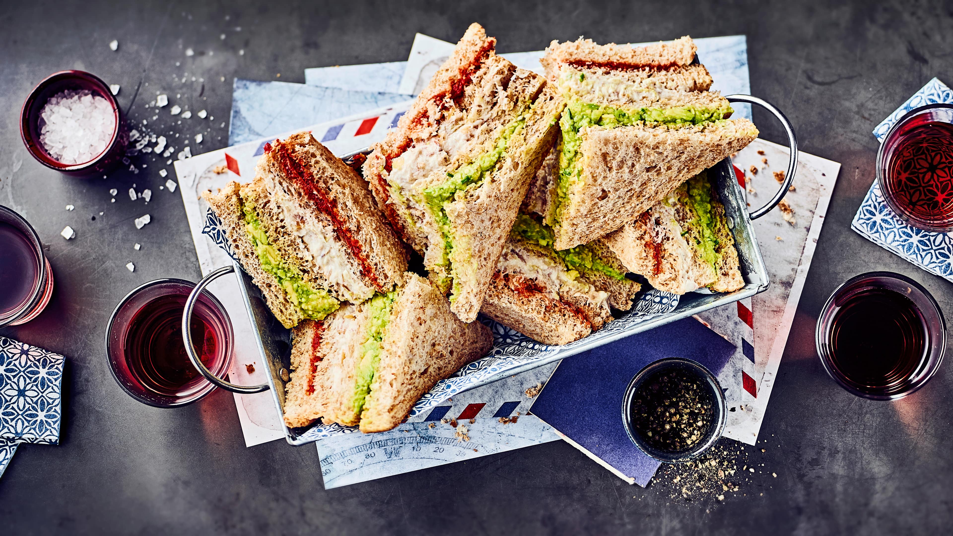 Toast-Tramezzini Toast-Tramezzini