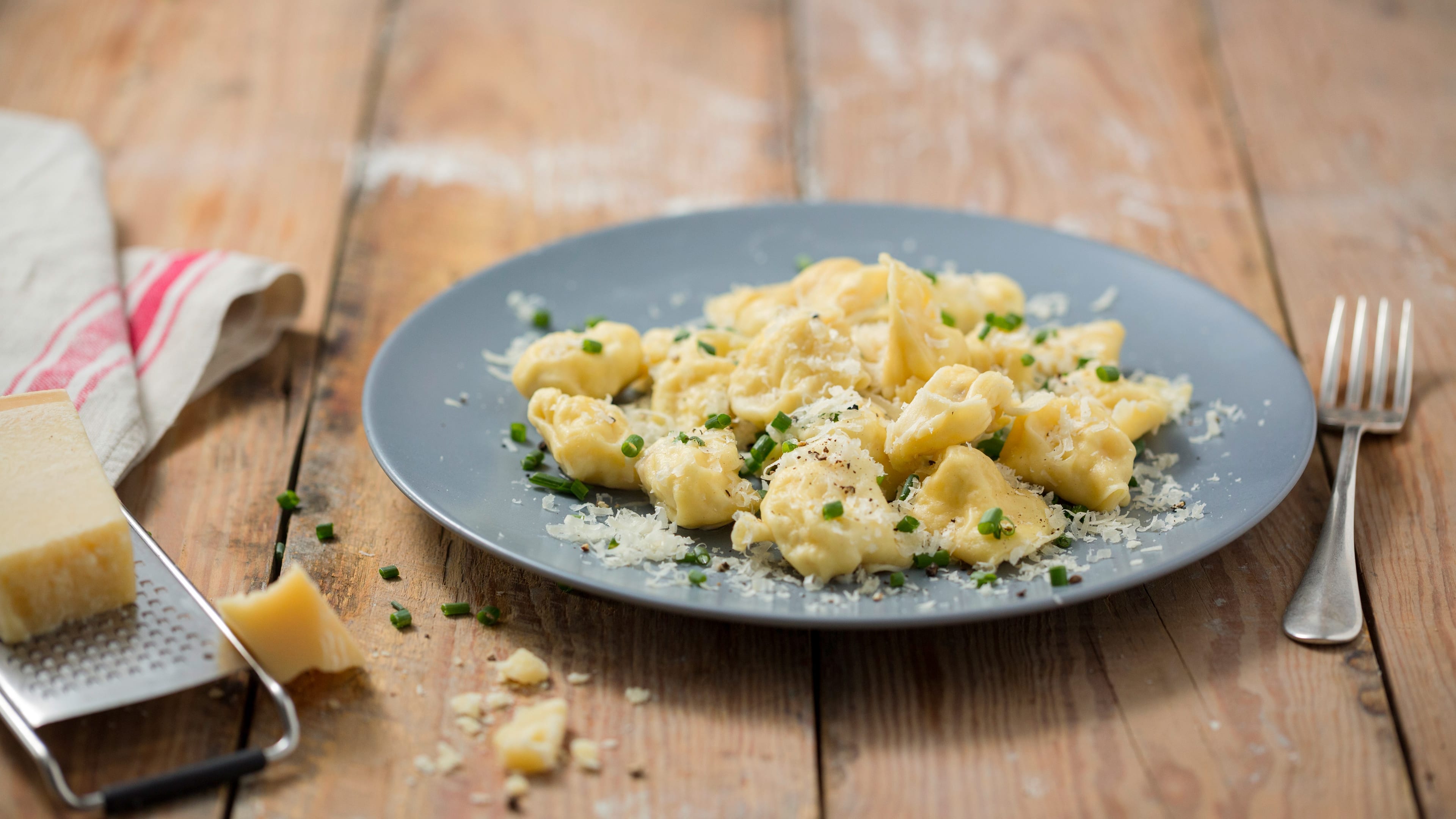 Tortellini mit Ricotta Tortellini mit Ricotta